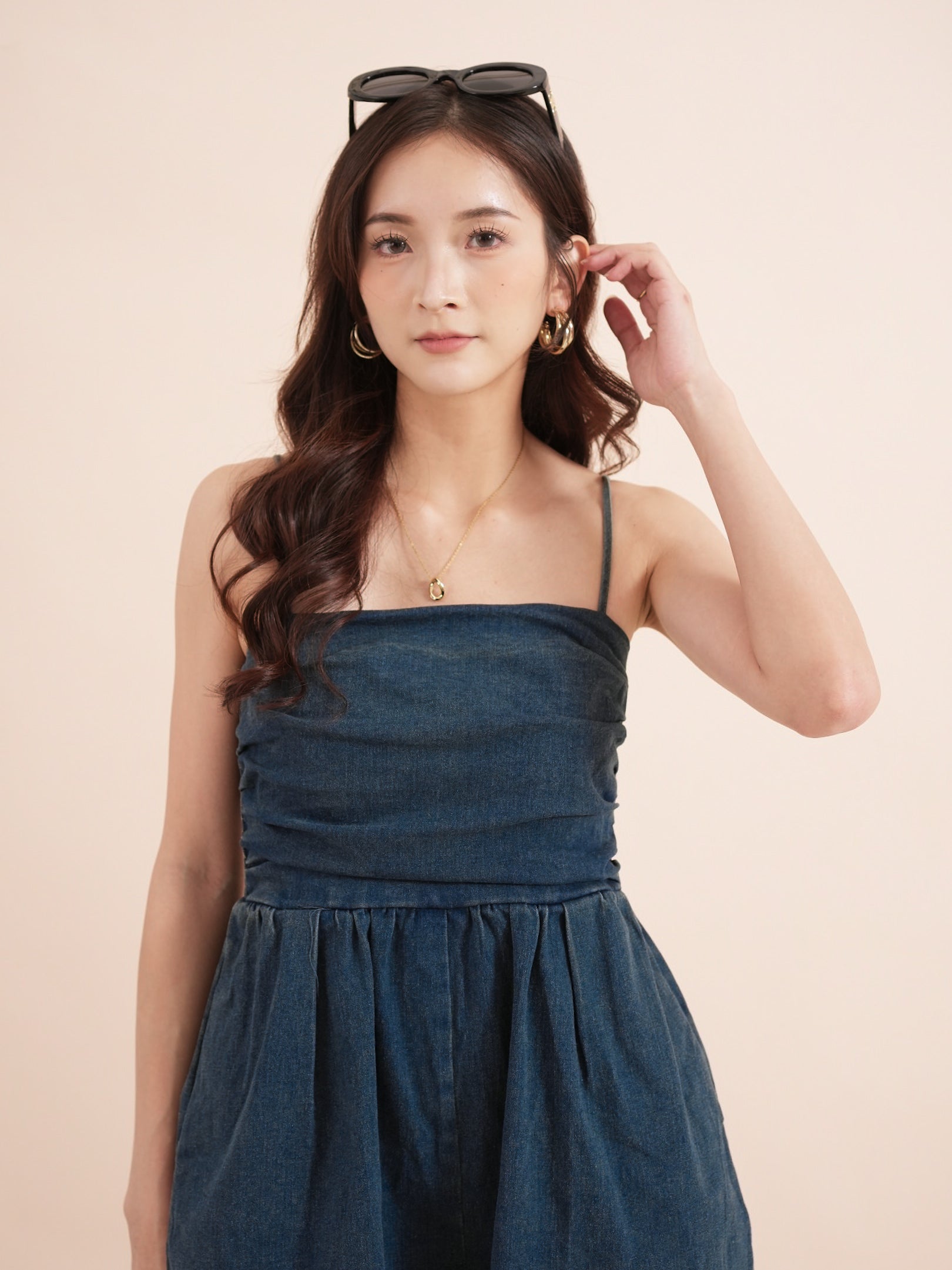 Ruby Denim Romper