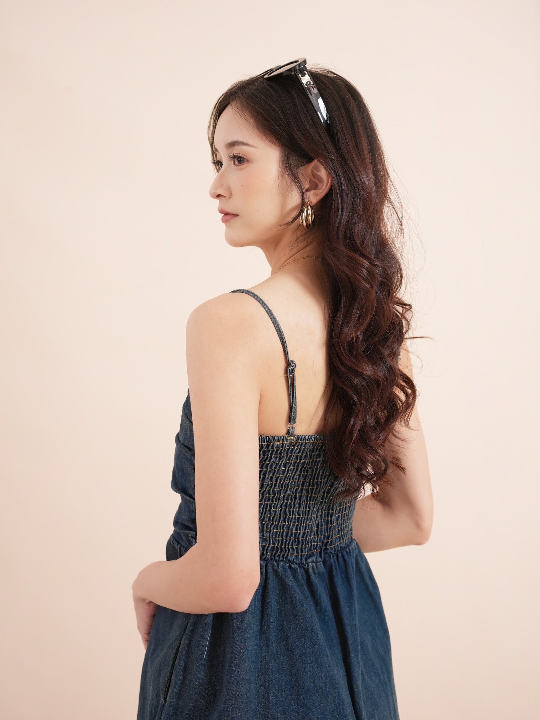 Ruby Denim Romper