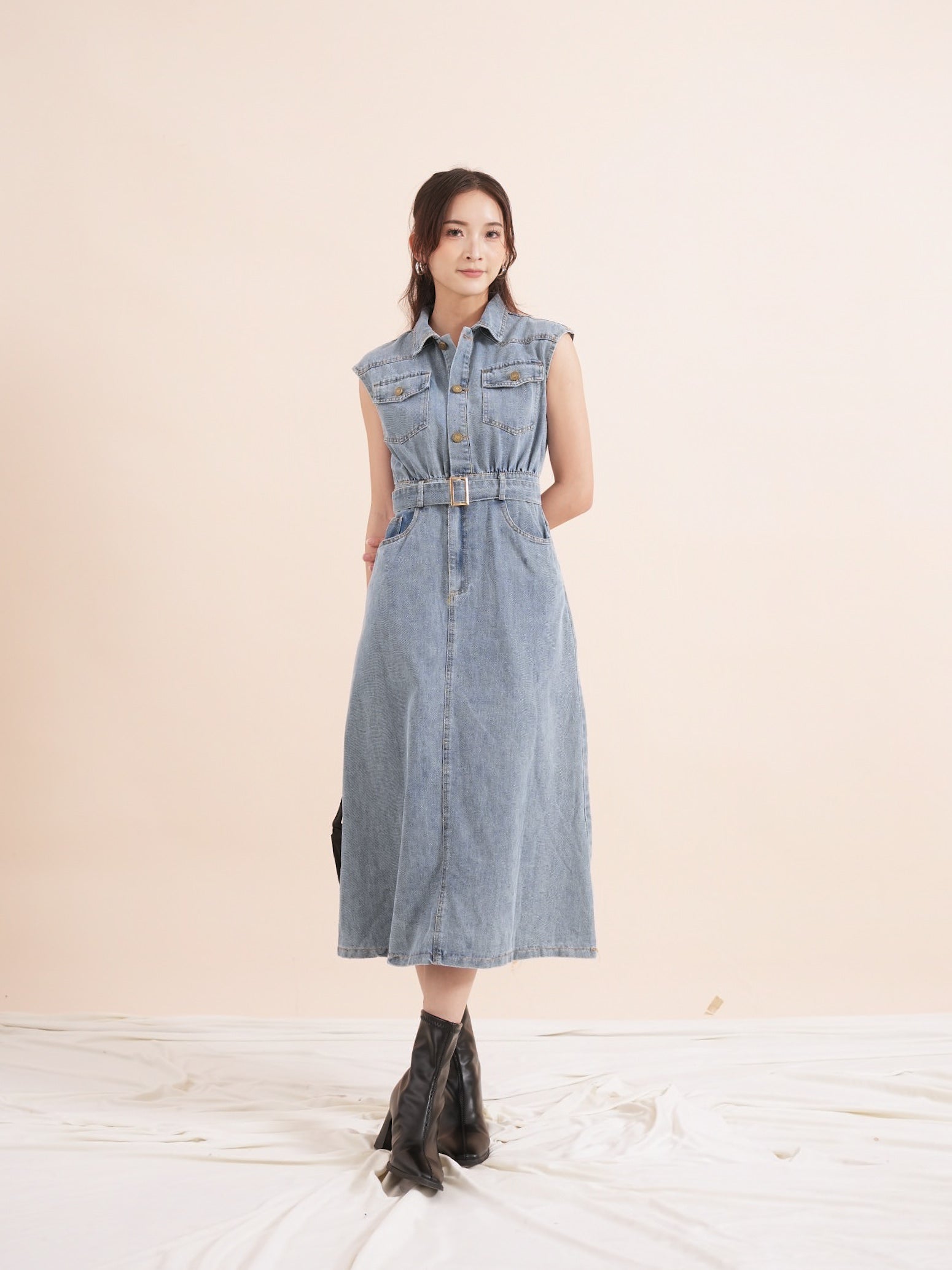 Jane Denim Dress