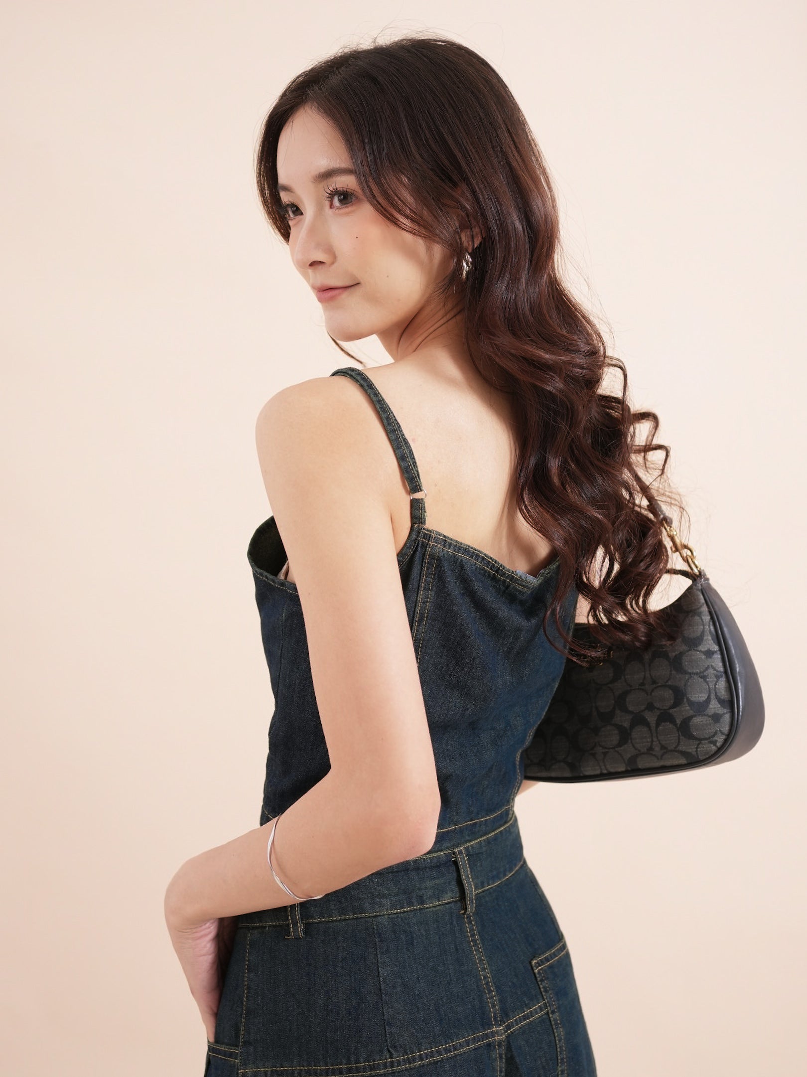 Lamer Camisole Denim Top