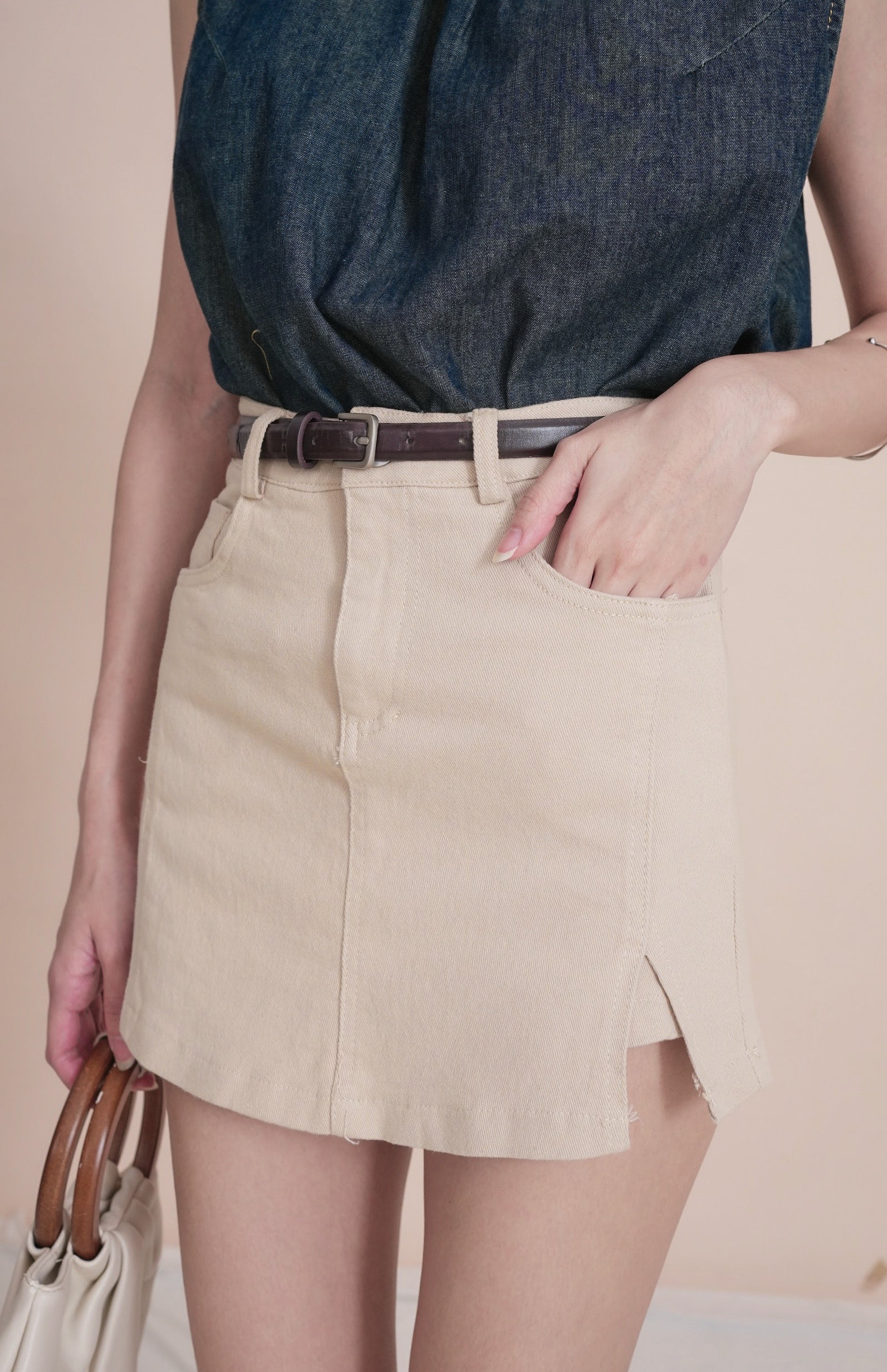 Trini Denim Skort