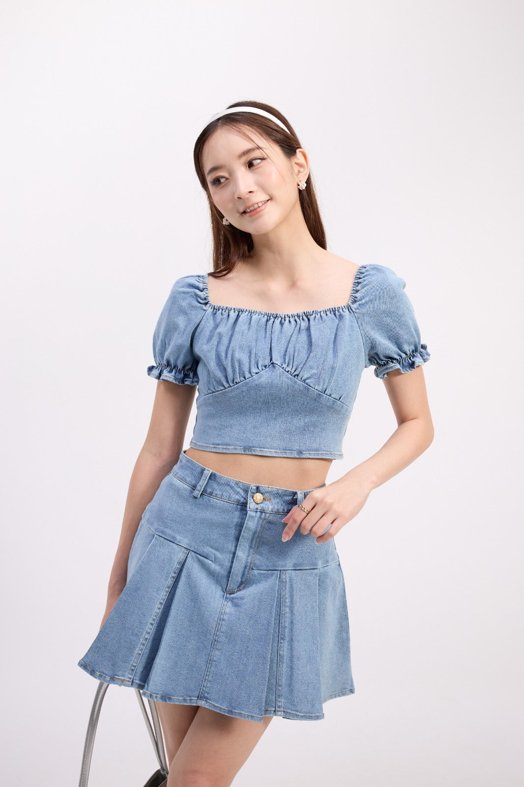 Taeri Denim Top
