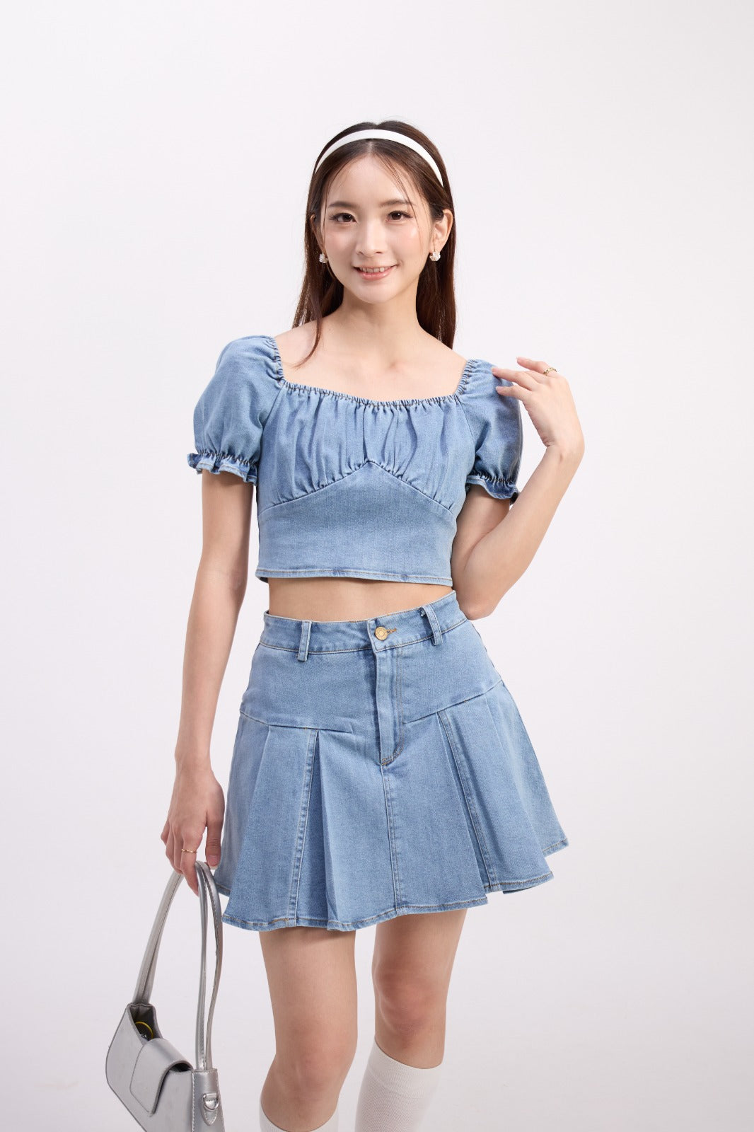 Taeri Denim Top