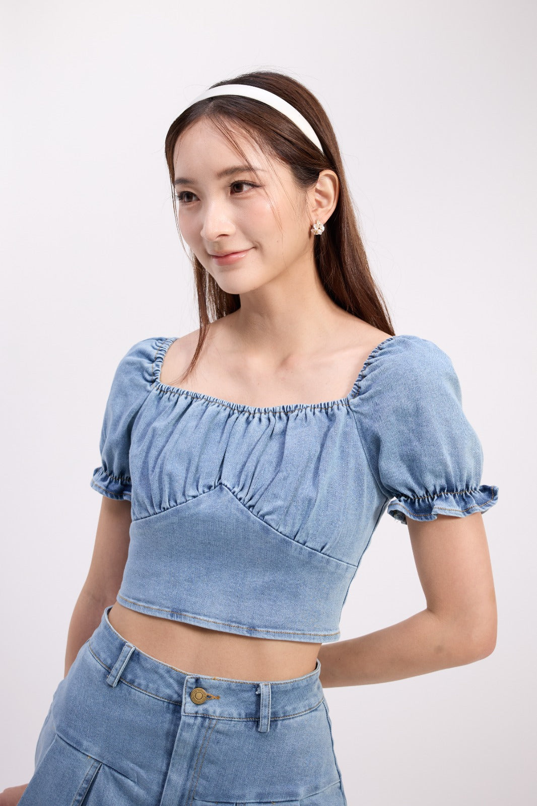 Taeri Denim Top