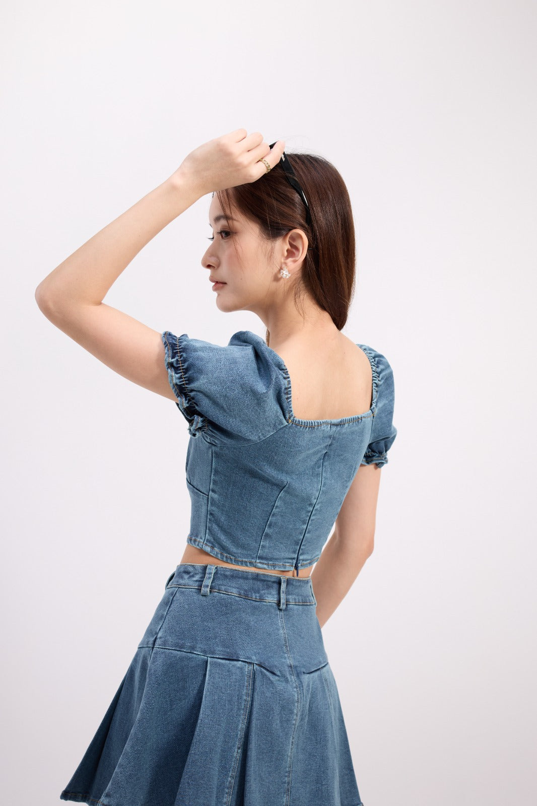 Taeri Denim Top