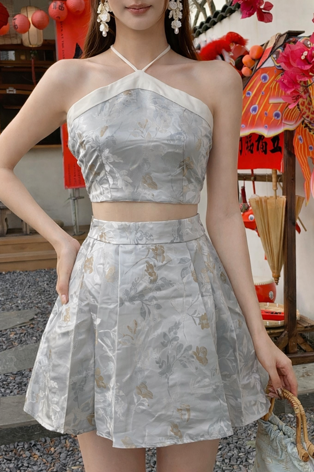Qi Rui Cheongsam Top