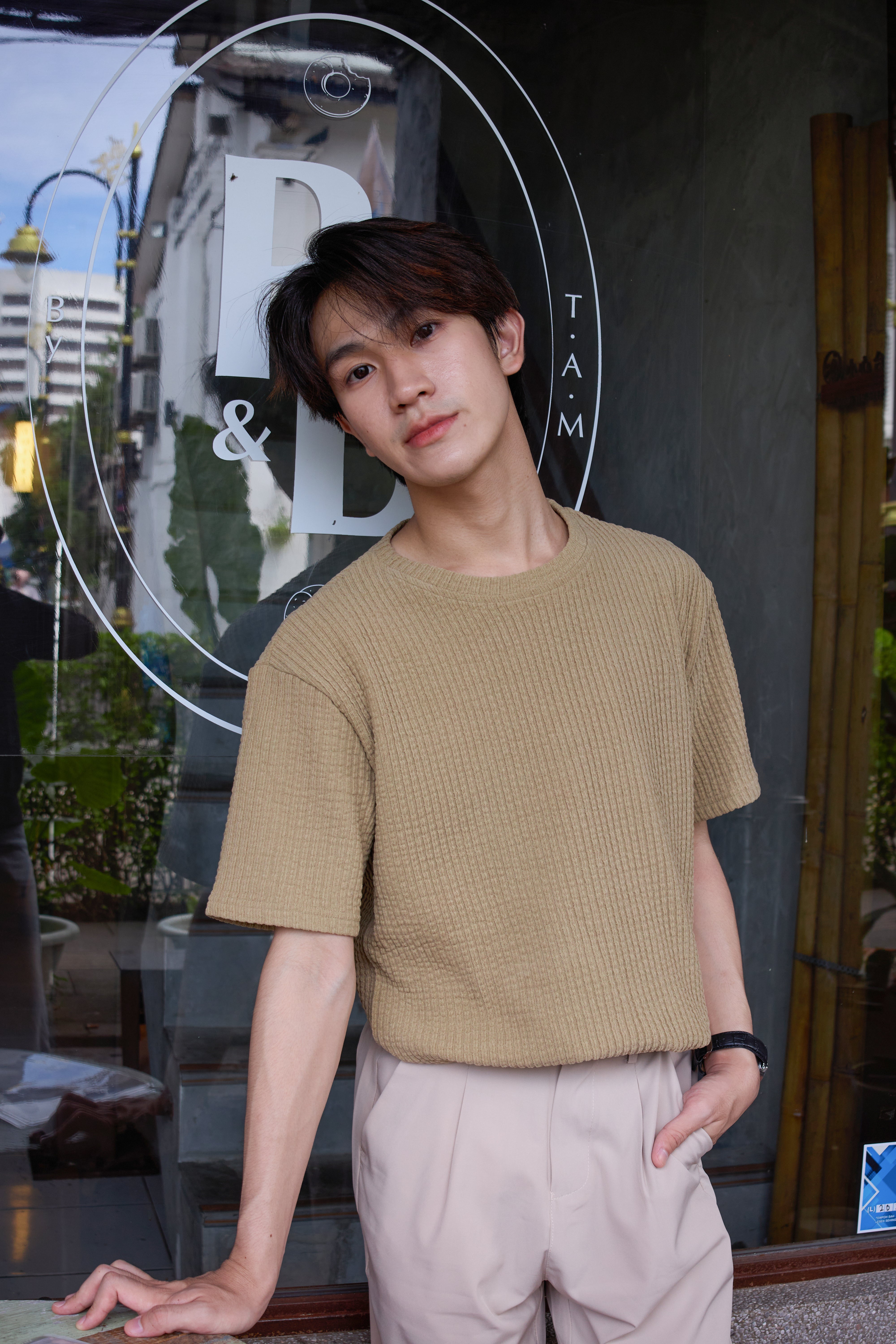 James Crew Neck T-Shirt