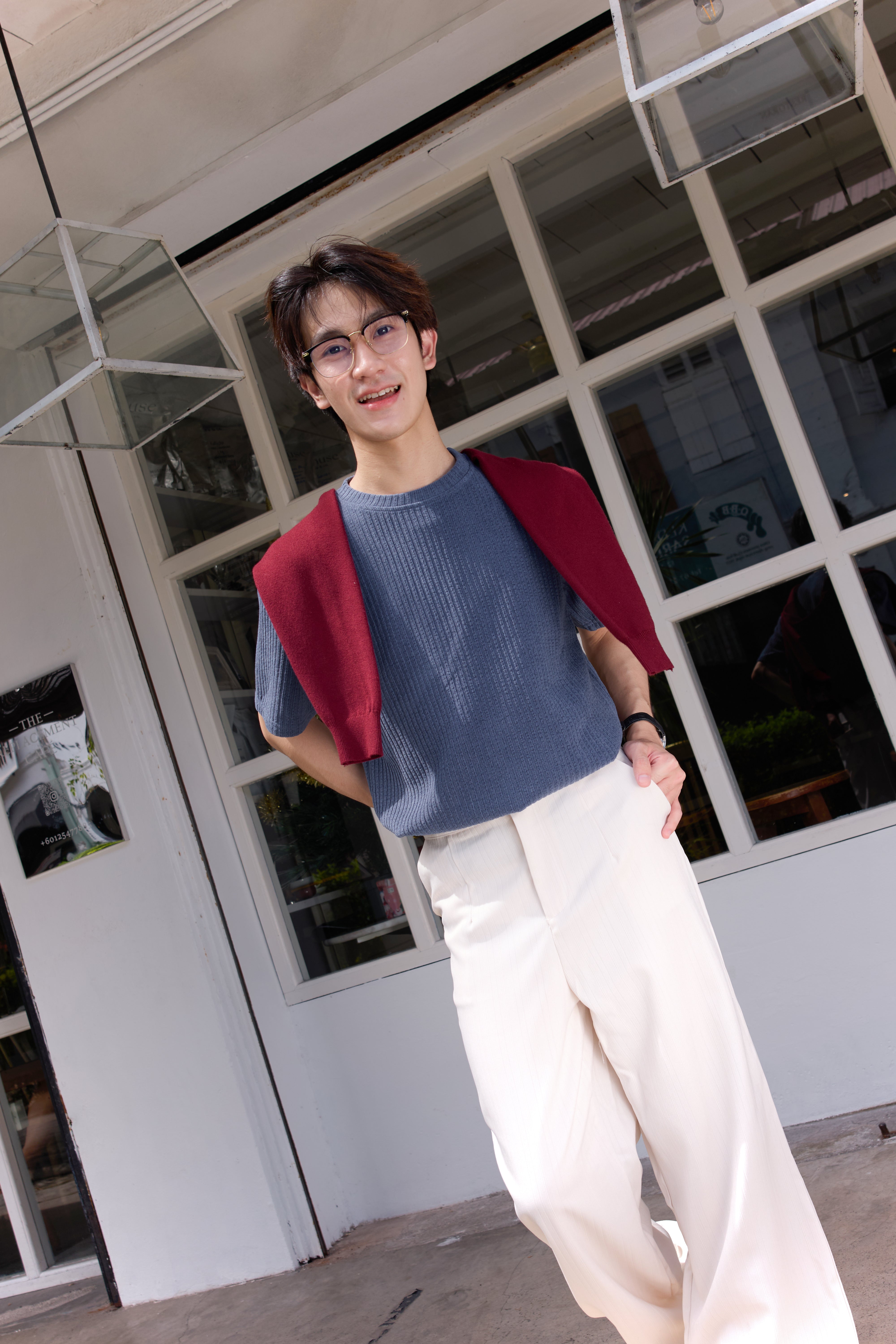 James Crew Neck T-Shirt