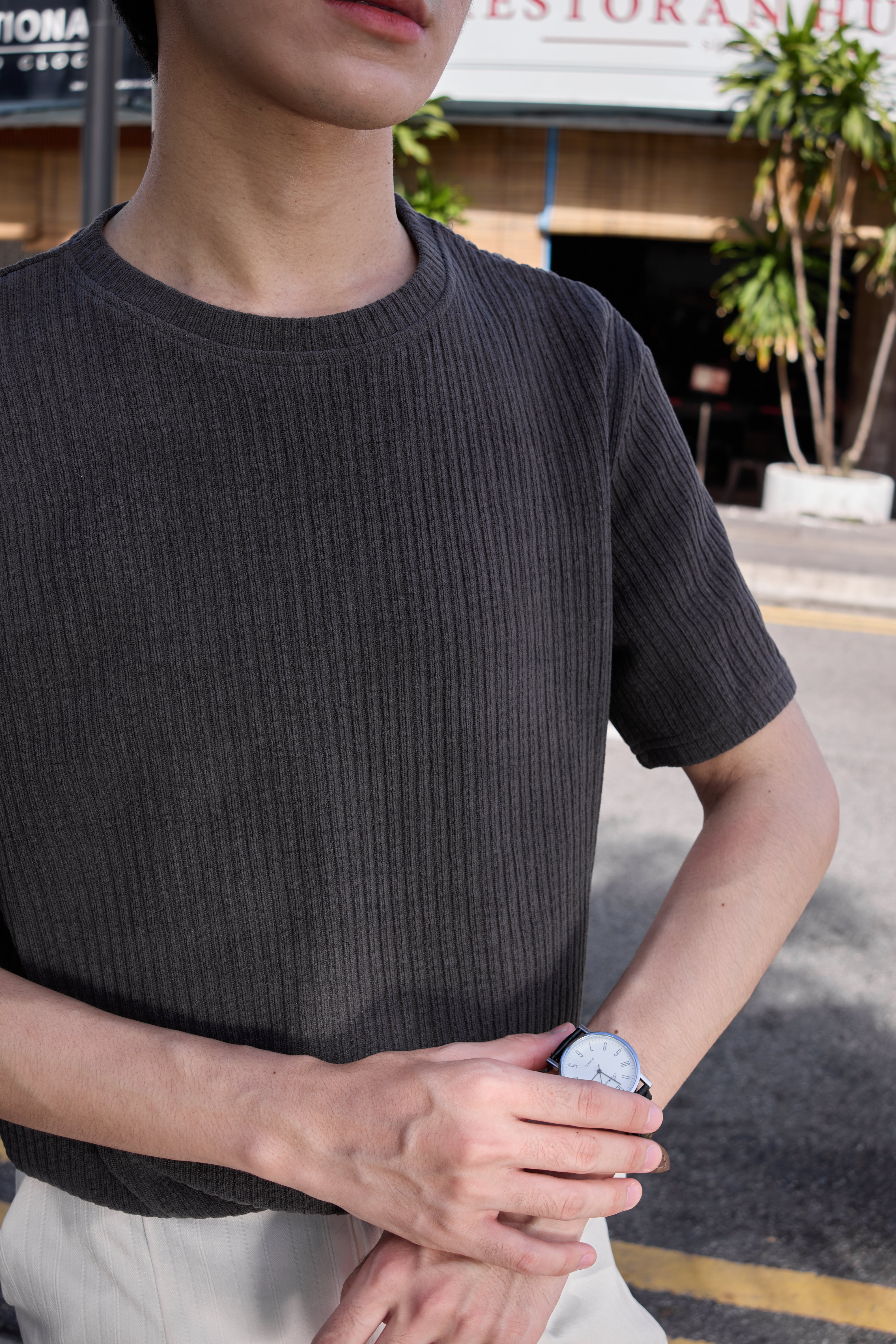 James Crew Neck T-Shirt