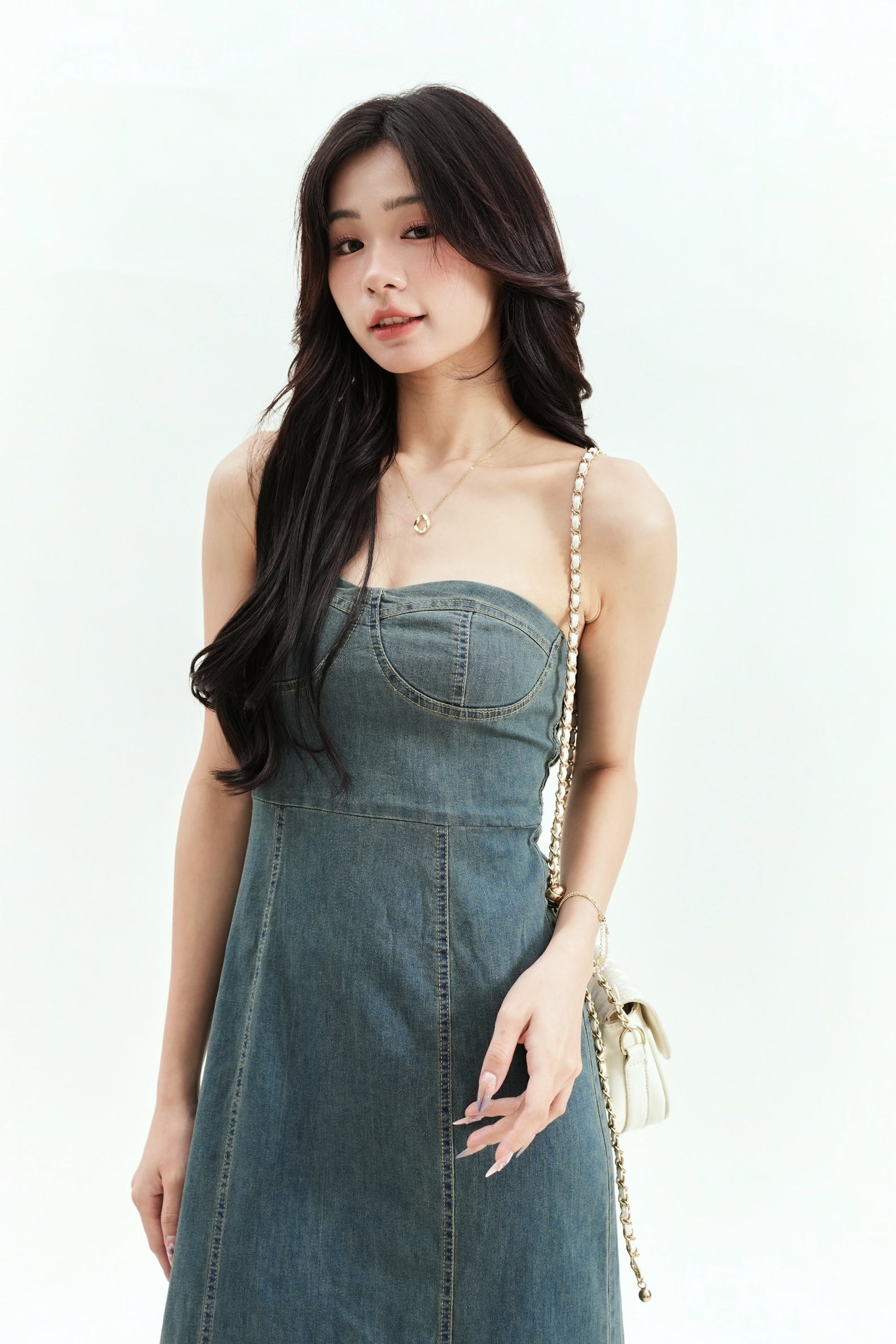 Savannah Denim Dress