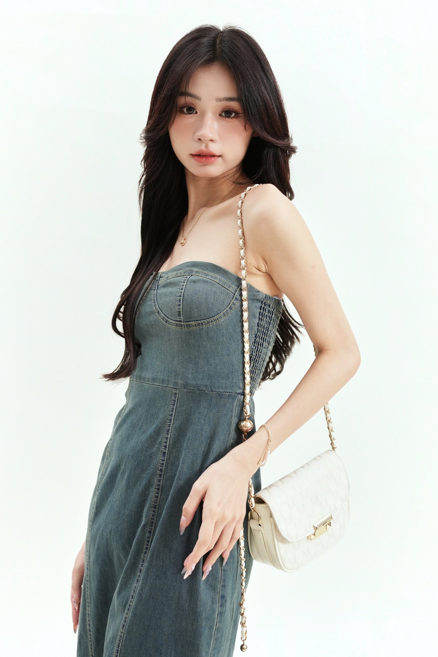 Savannah Denim Dress