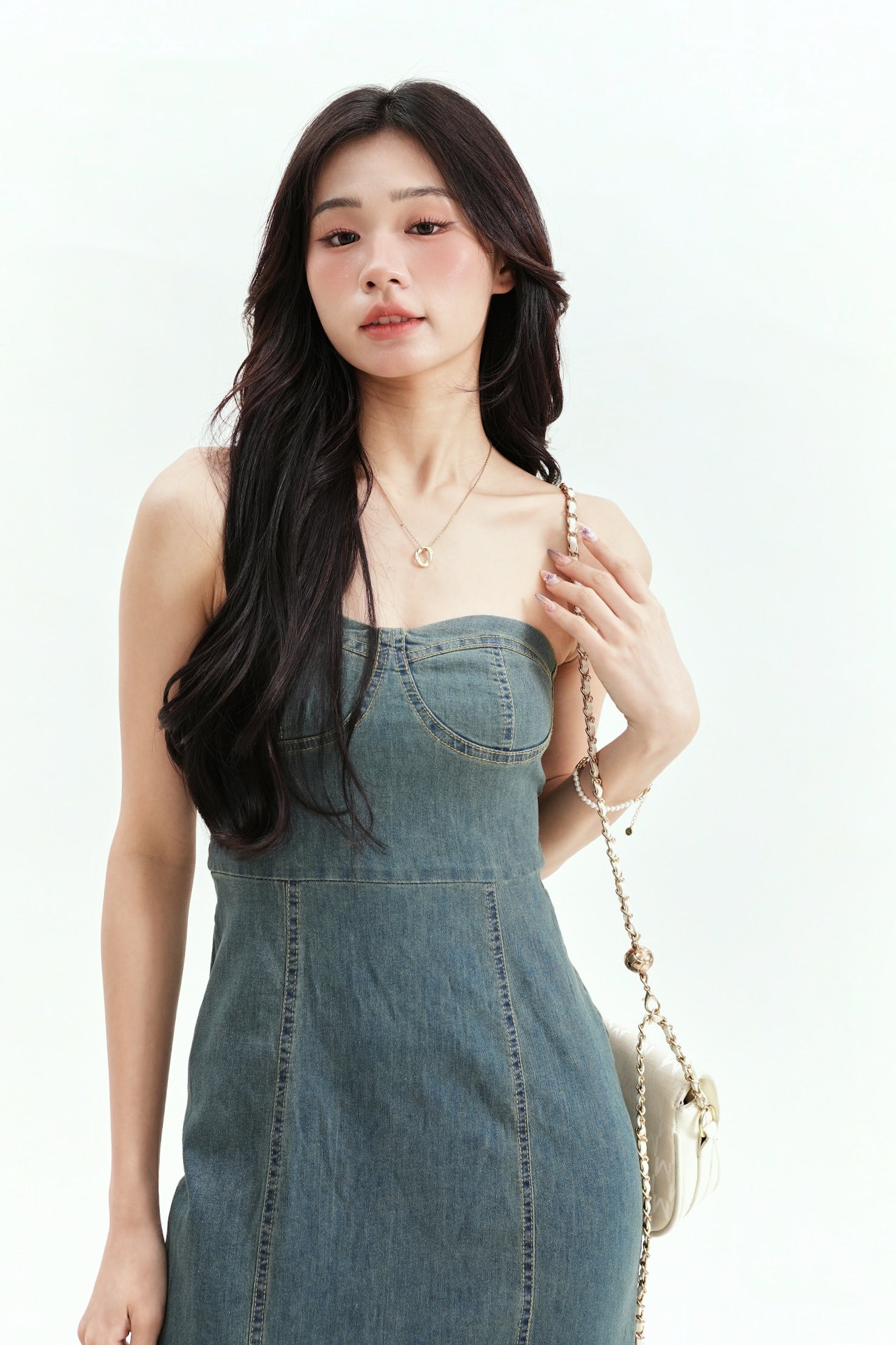 Savannah Denim Dress