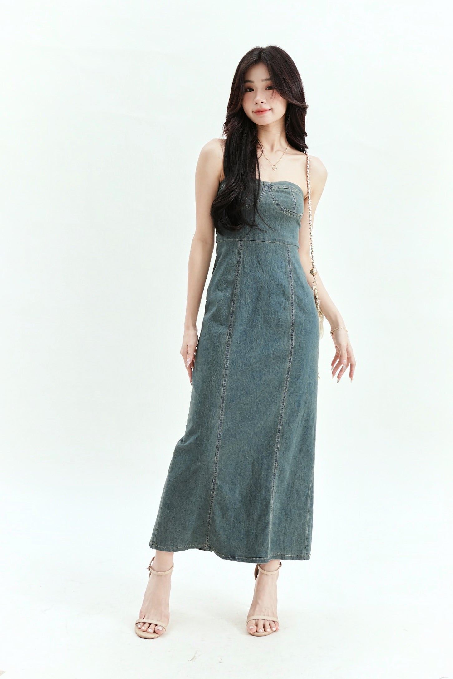 Savannah Denim Dress