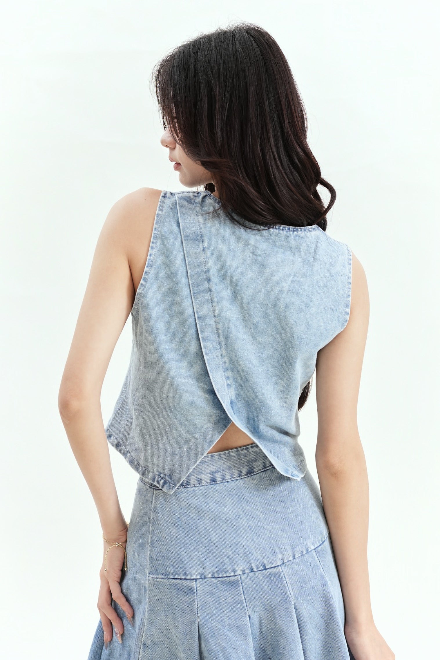 Cheyenne Denim Top