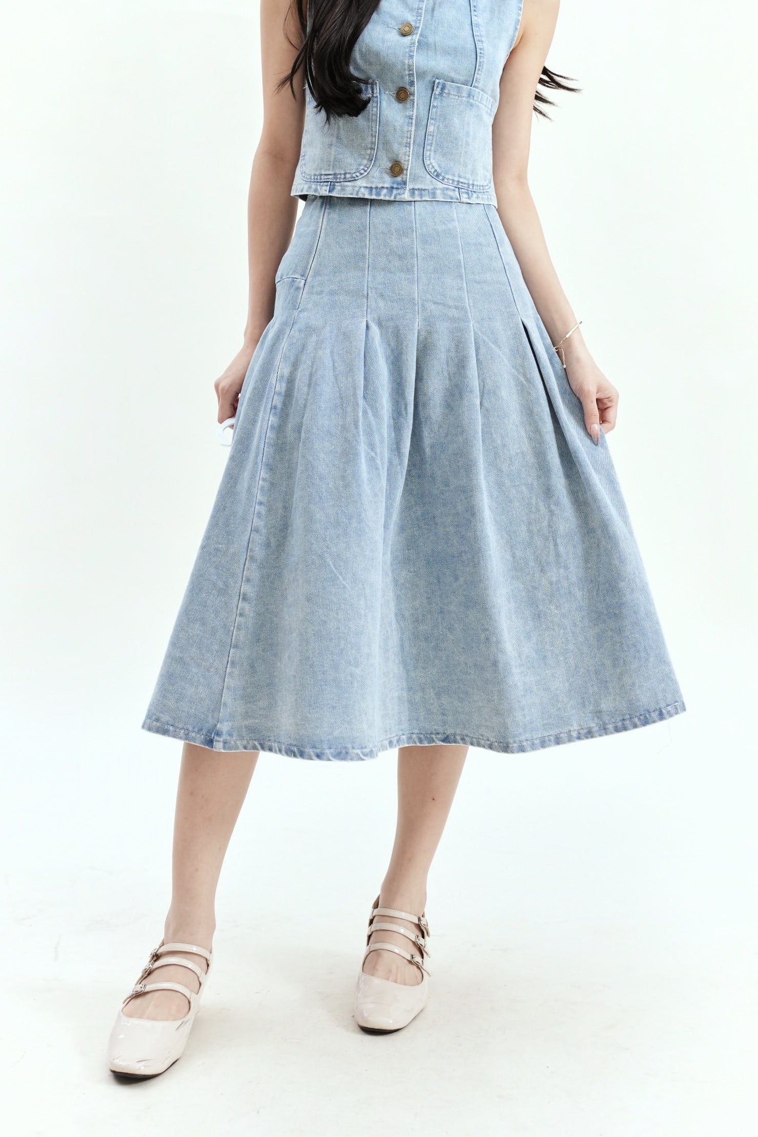 Cheyenne Denim Skirt