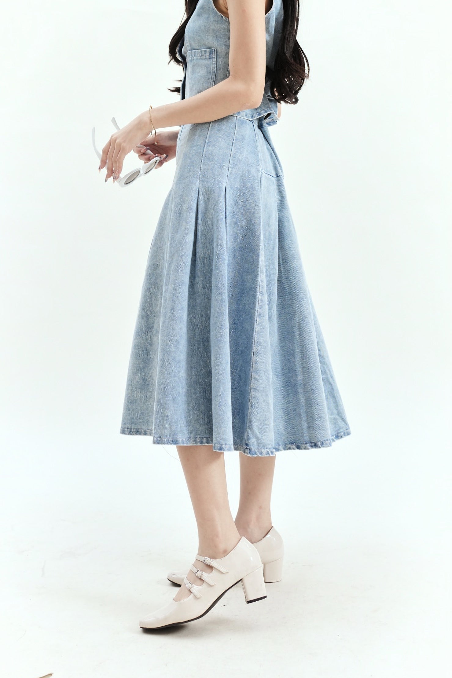 Cheyenne Denim Skirt