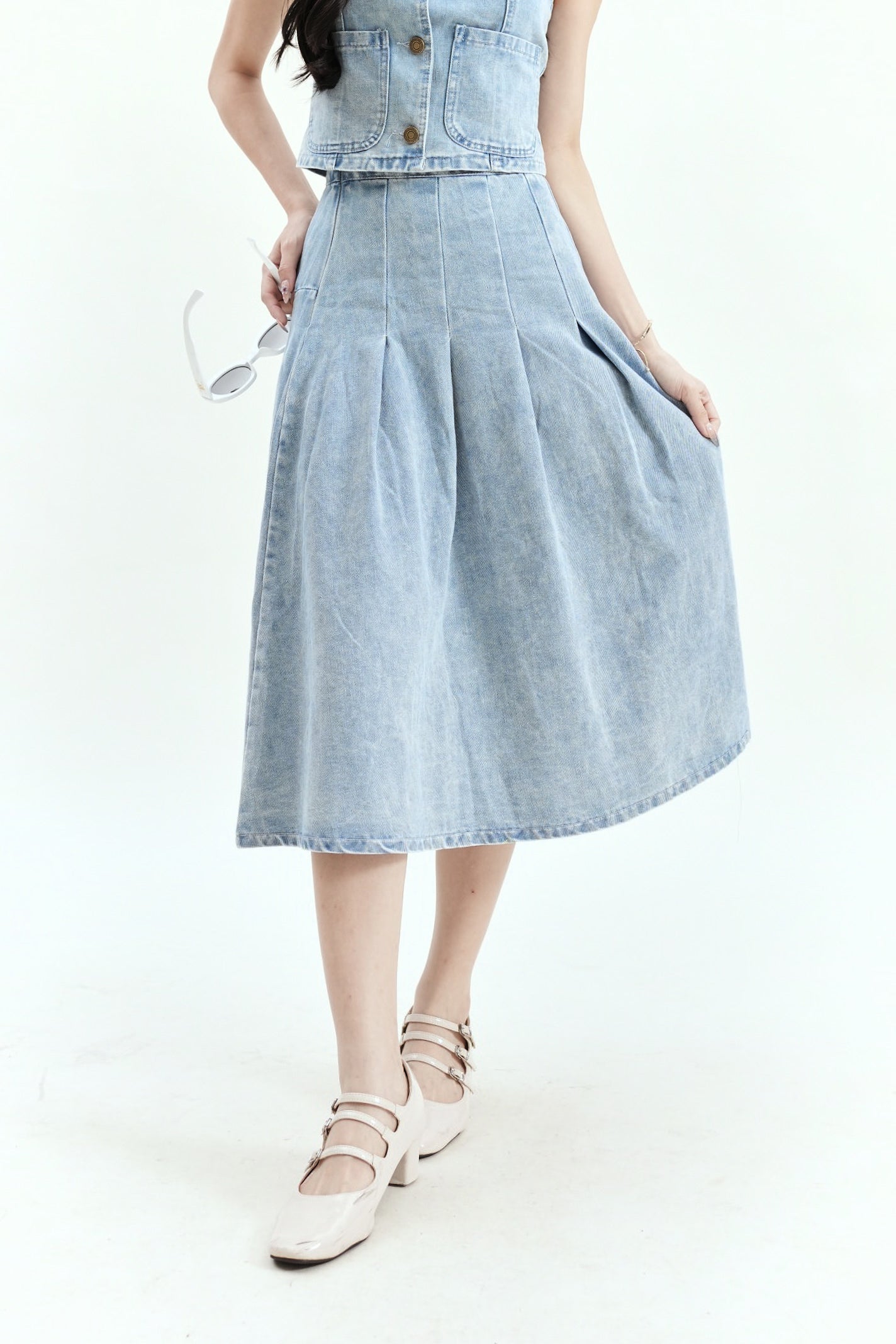 Cheyenne Denim Skirt