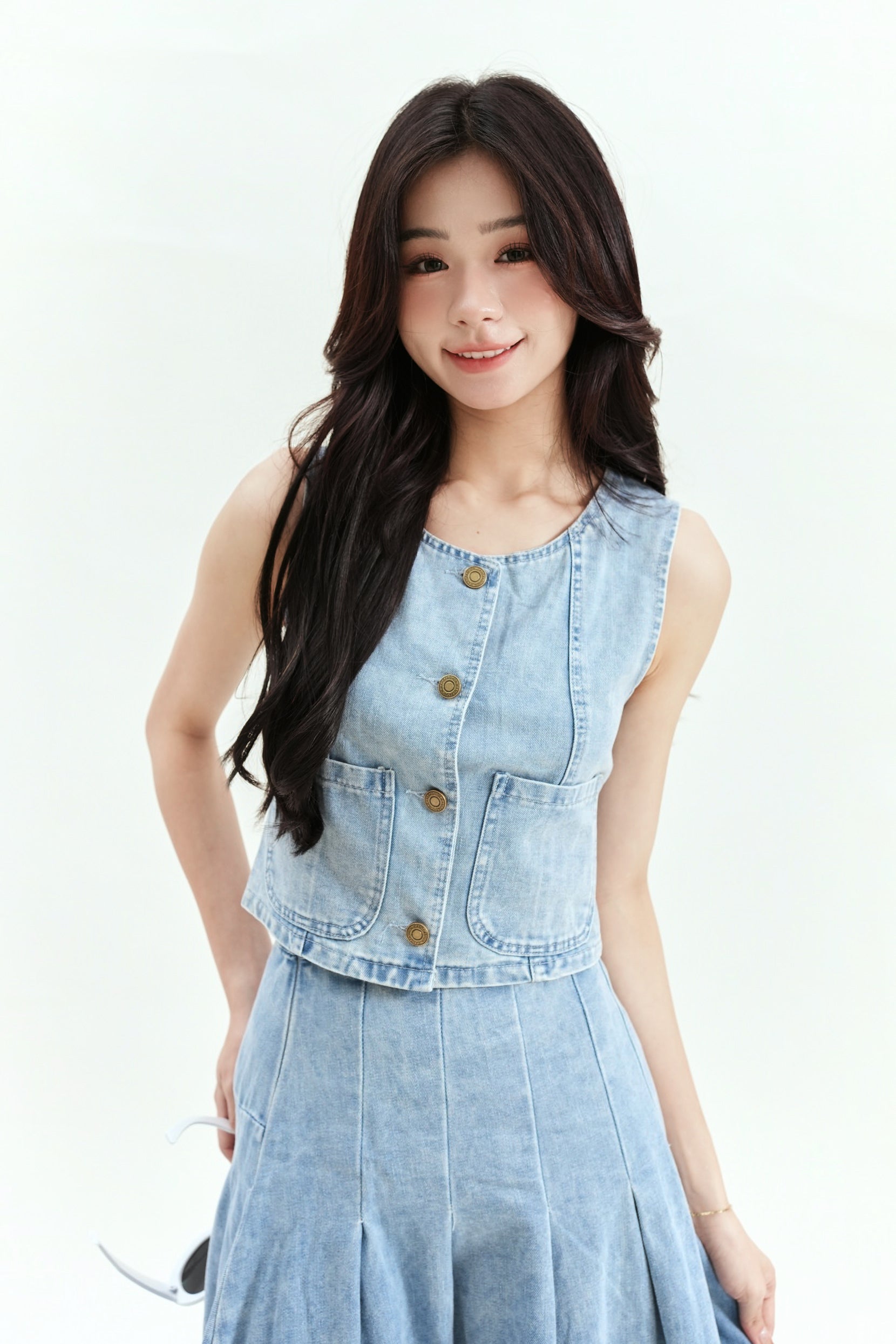 Cheyenne Denim Top