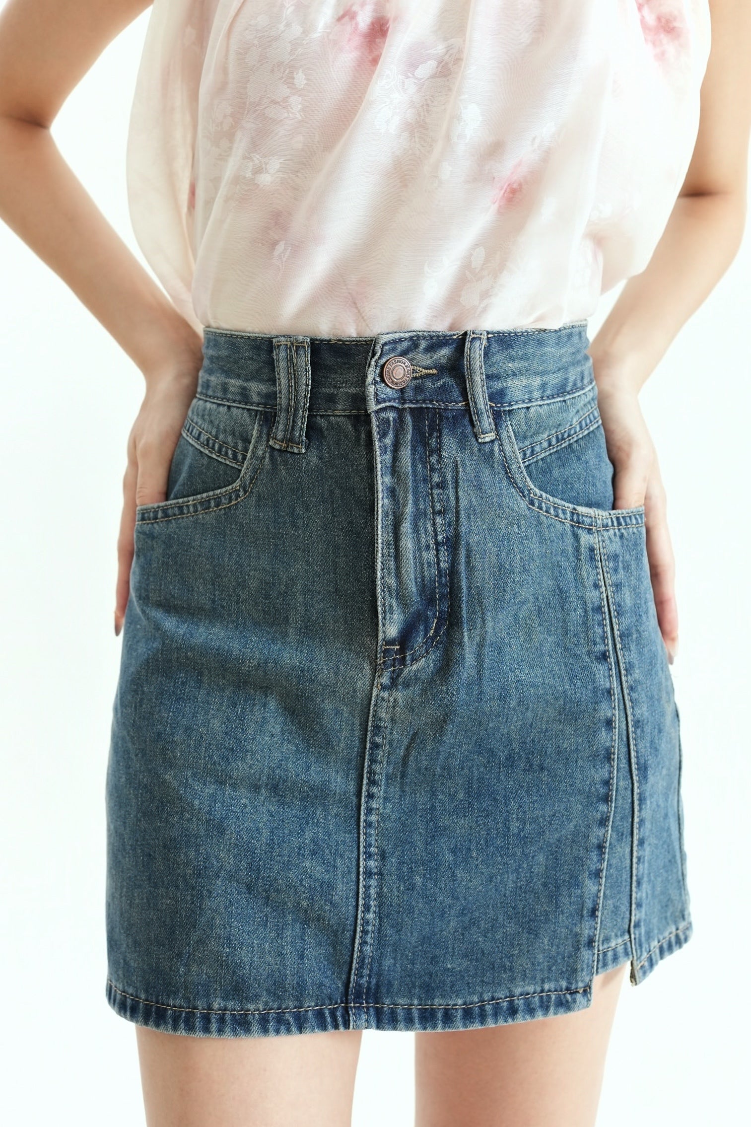 Anara Denim Skirt