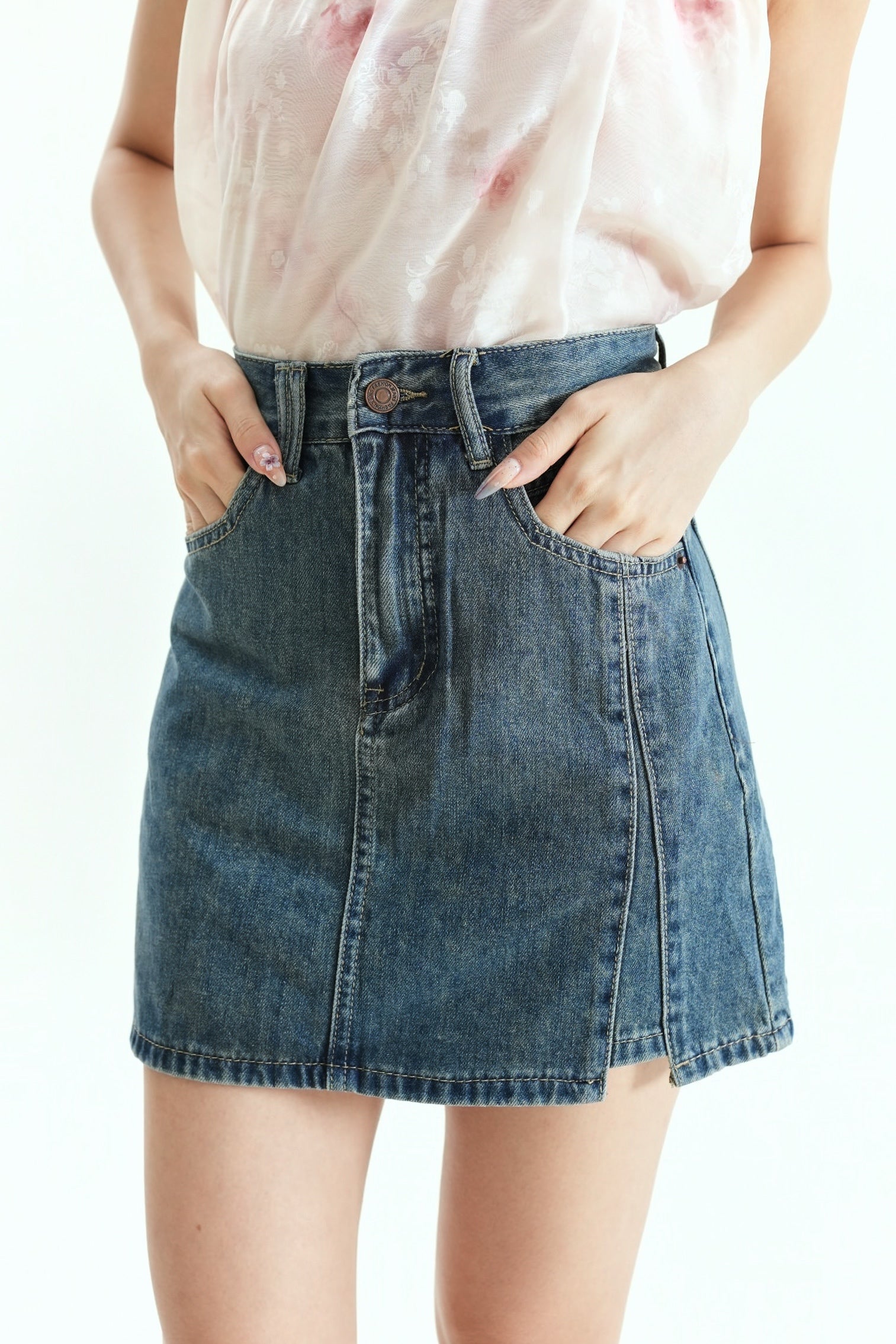 Anara Denim Skirt