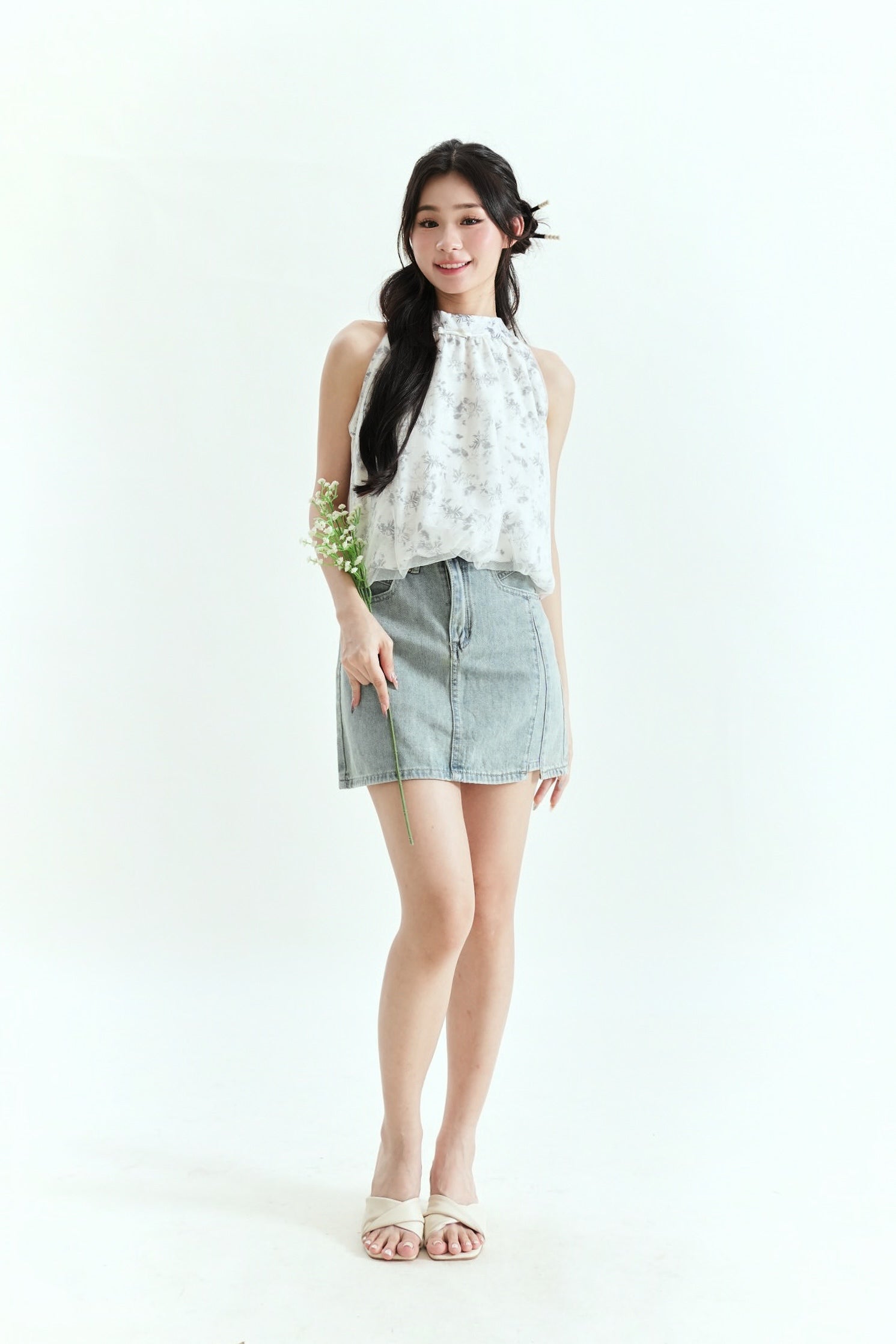 Anara Denim Skirt