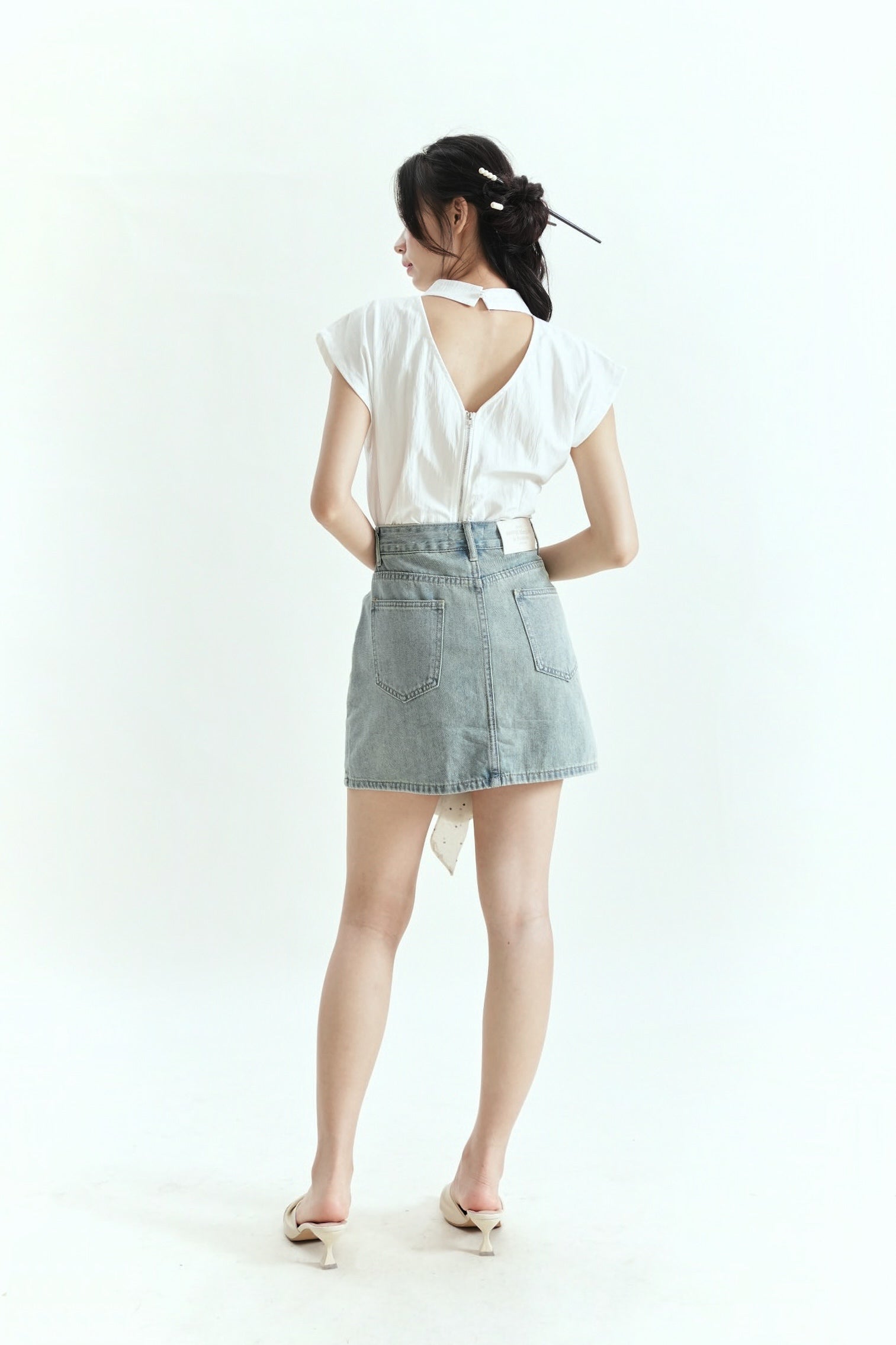 Anara Denim Skirt