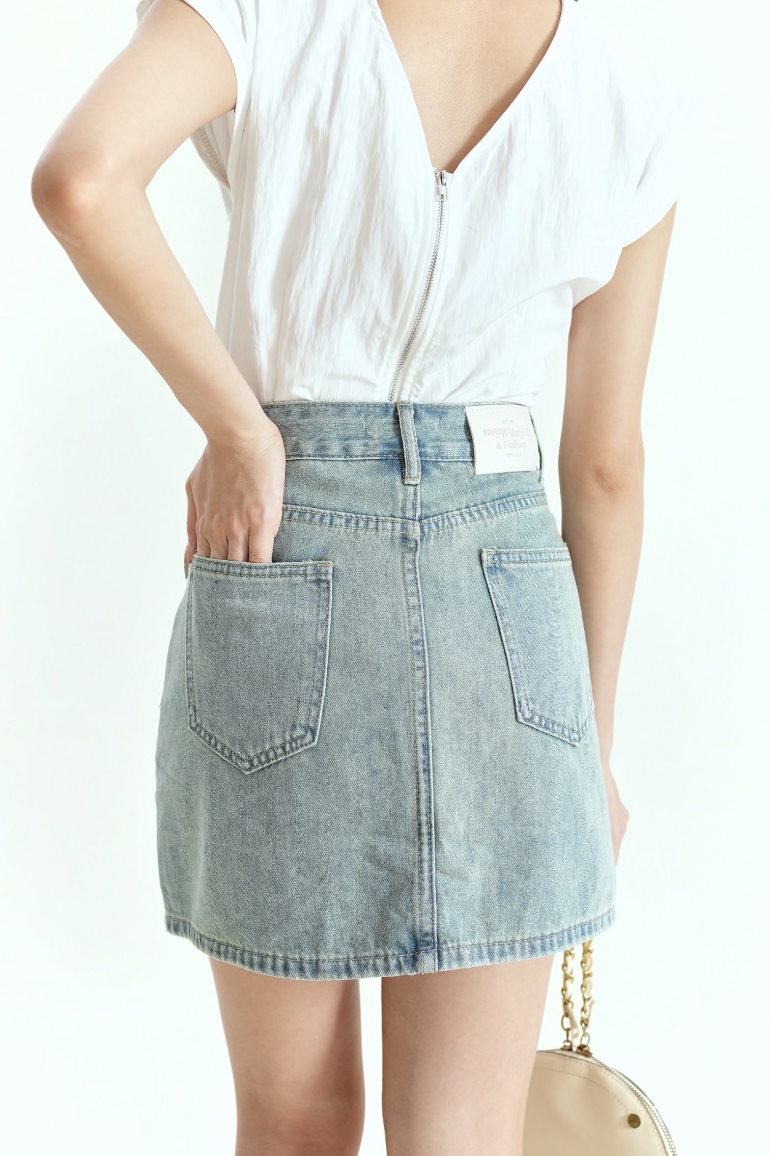 Anara Denim Skirt