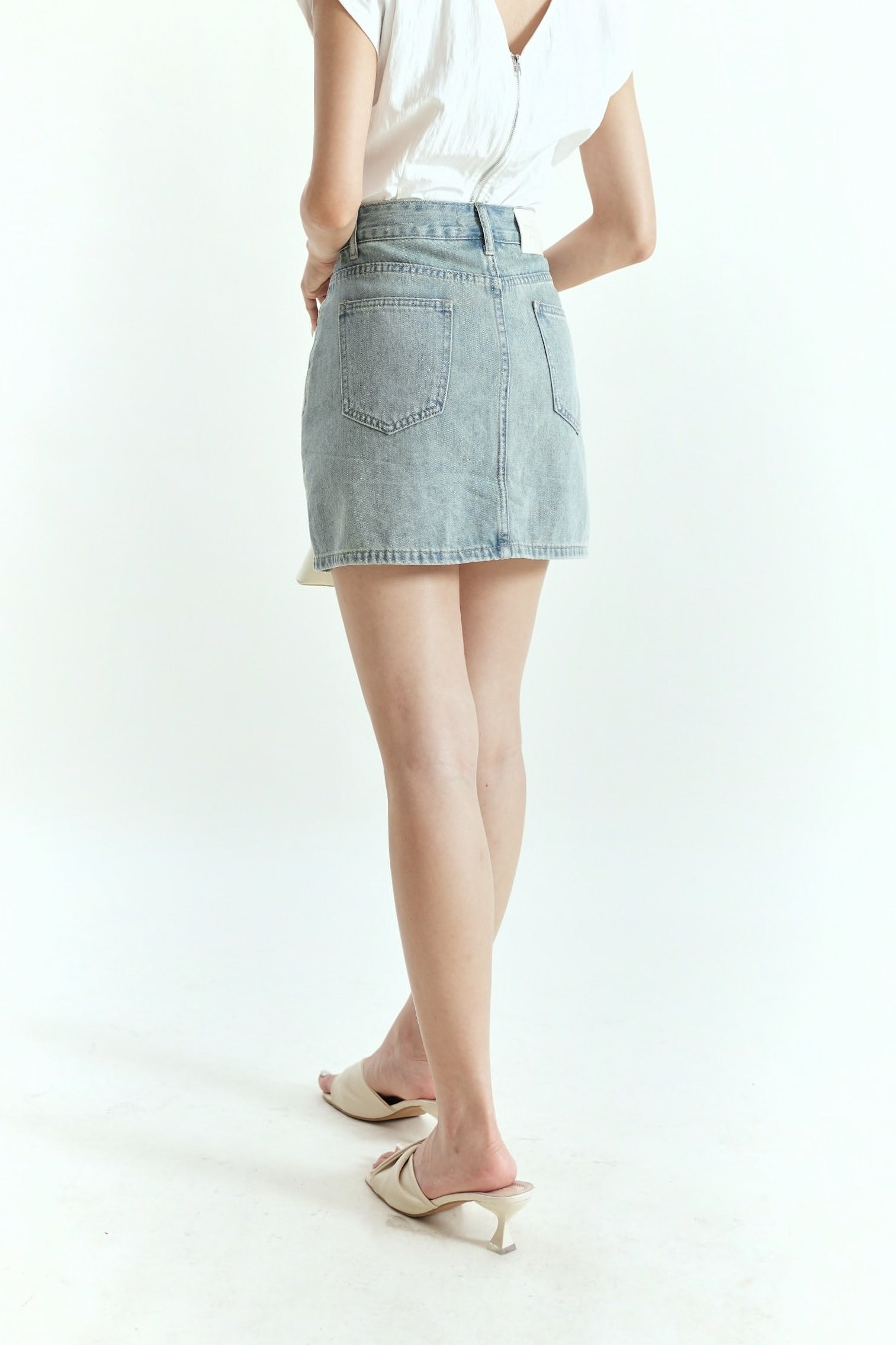 Anara Denim Skirt