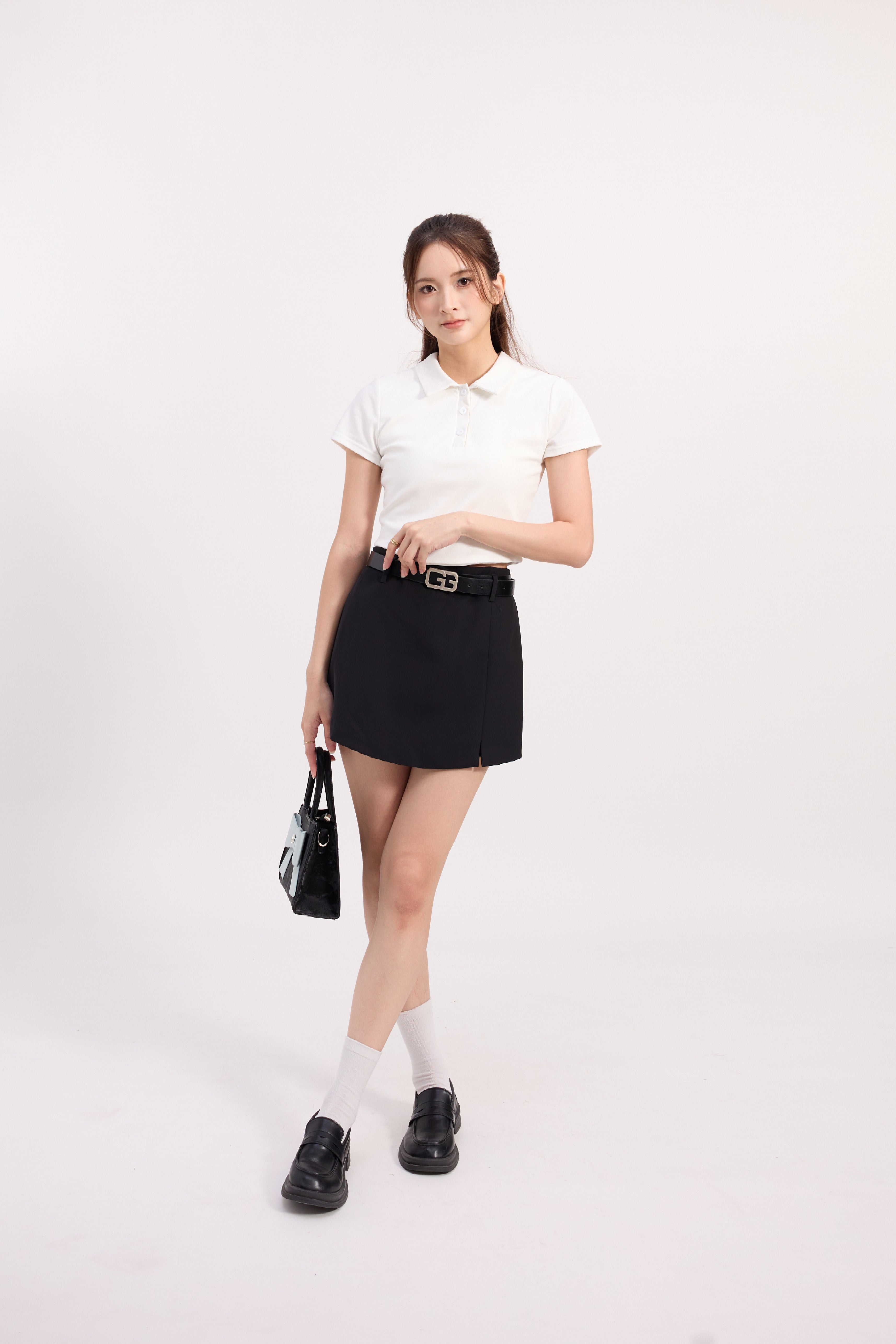 Kora Polo Crop Top