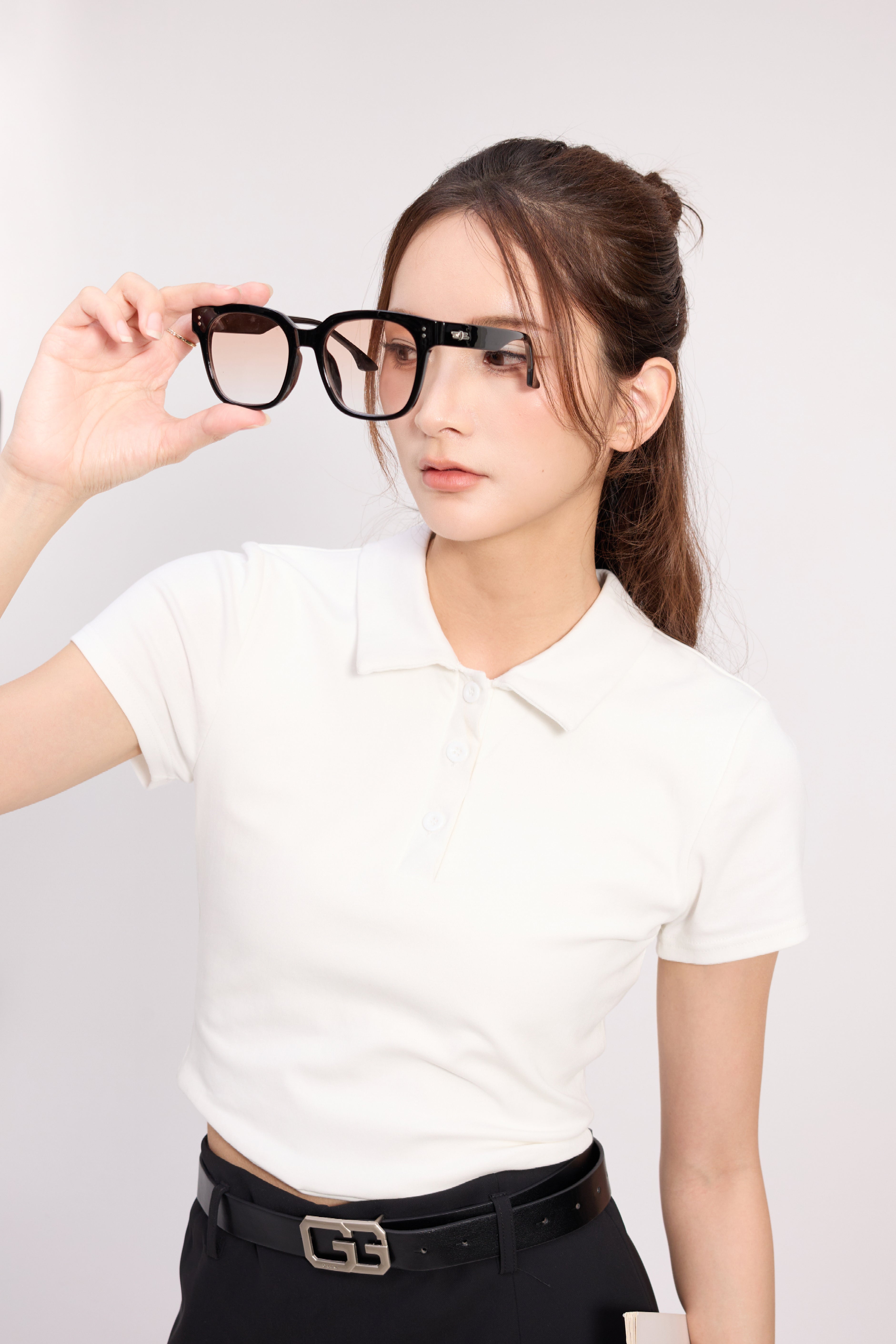 Kora Polo Crop Top