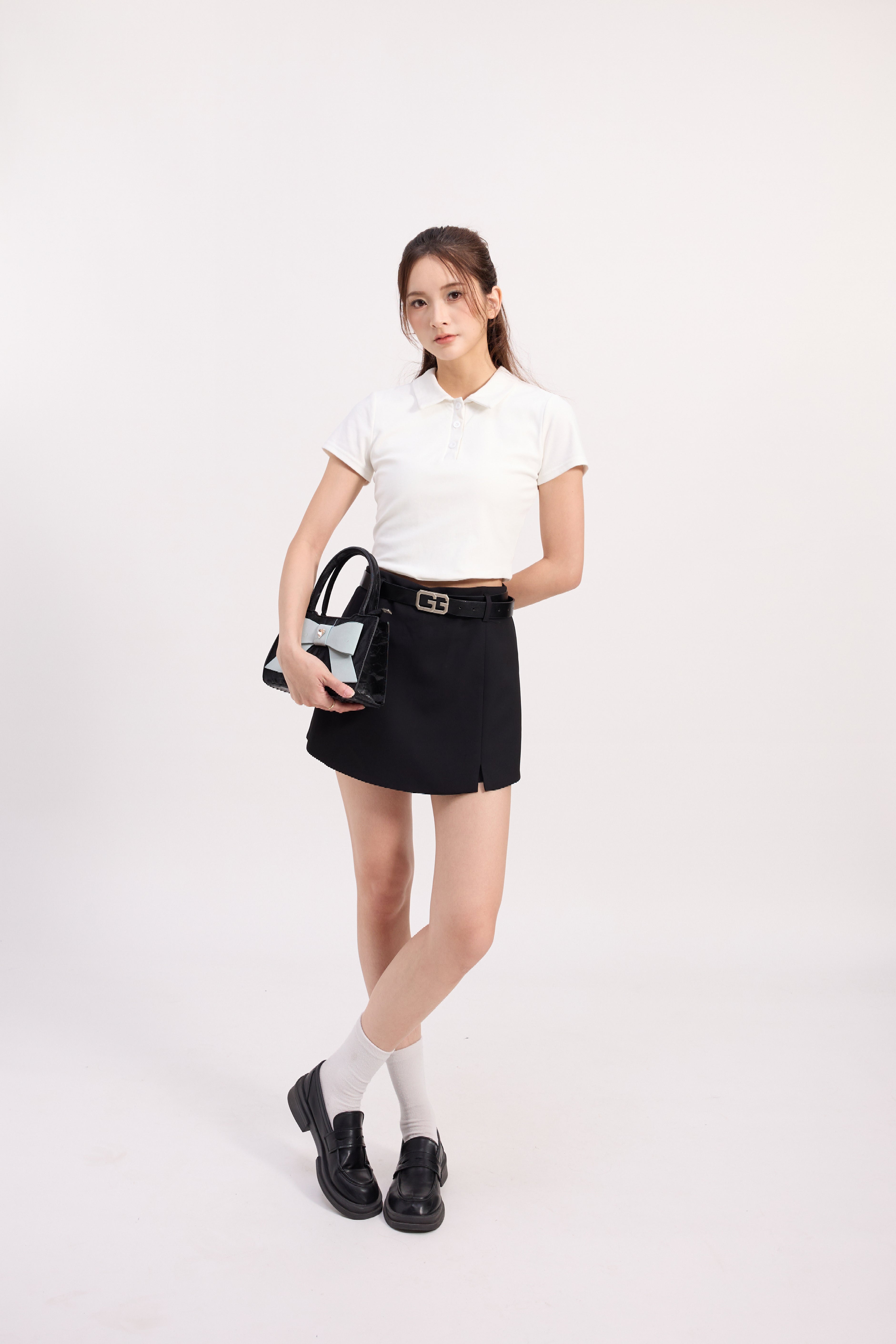 Kora Polo Crop Top