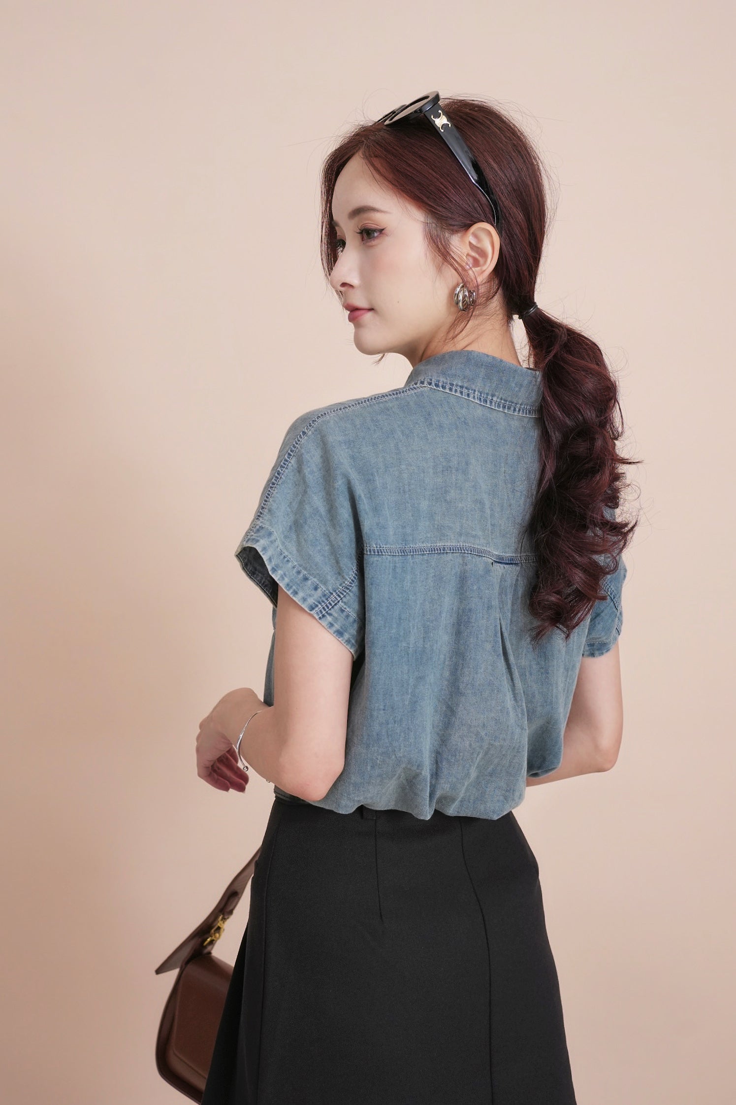 Luga Denim Top