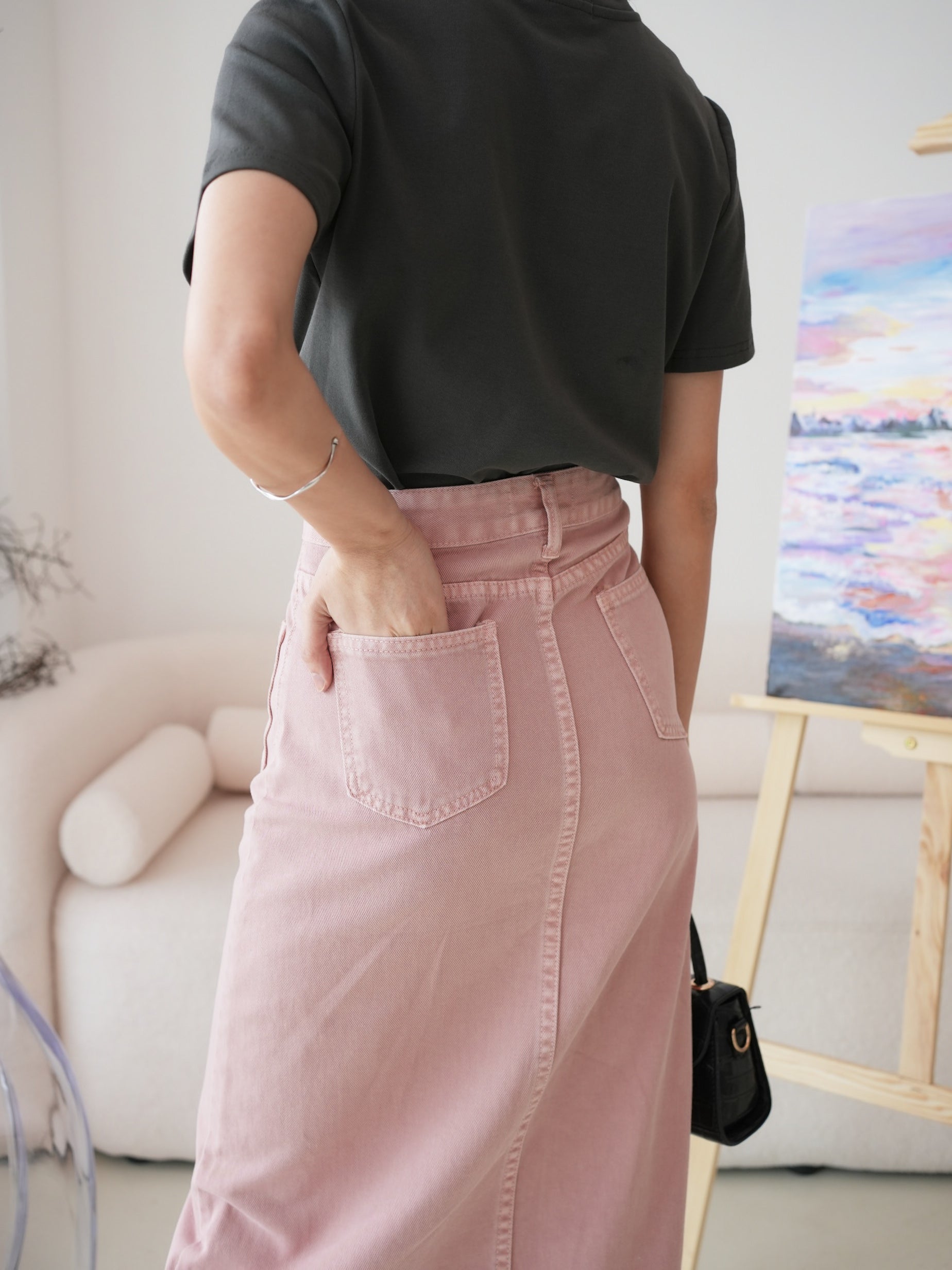 Maggie Denim Skirt