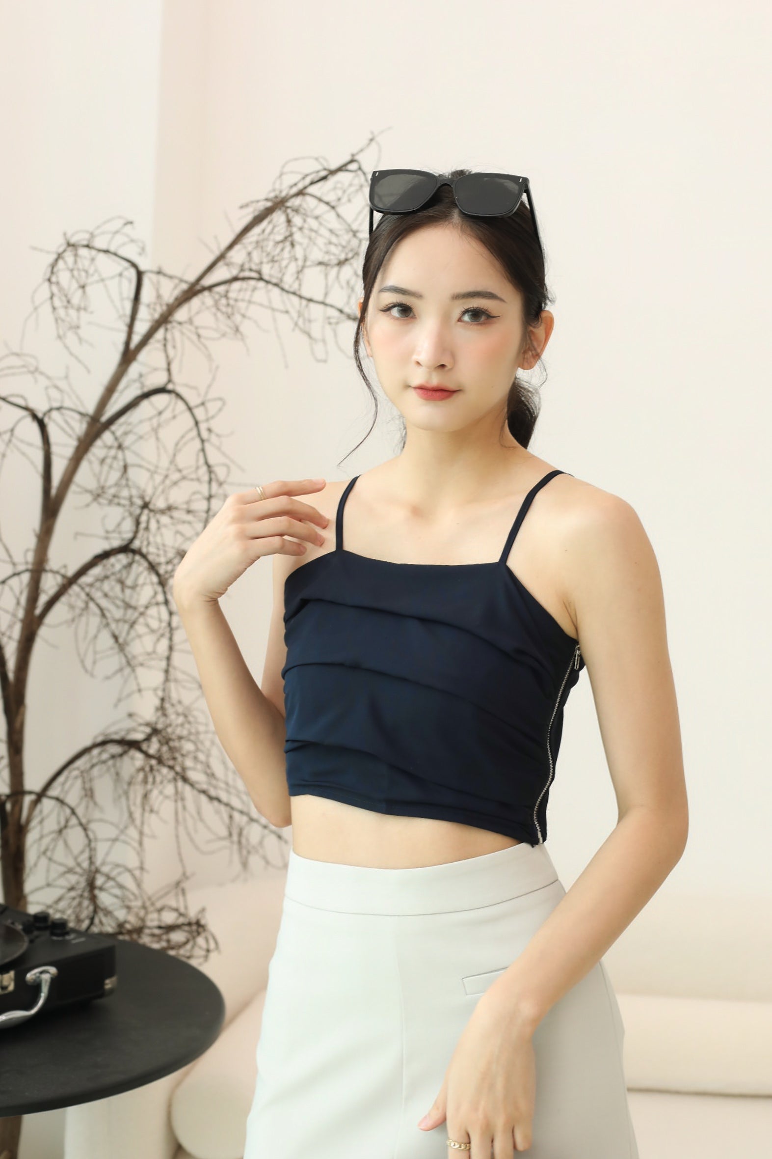 Doja Top - Navy – TLC Label