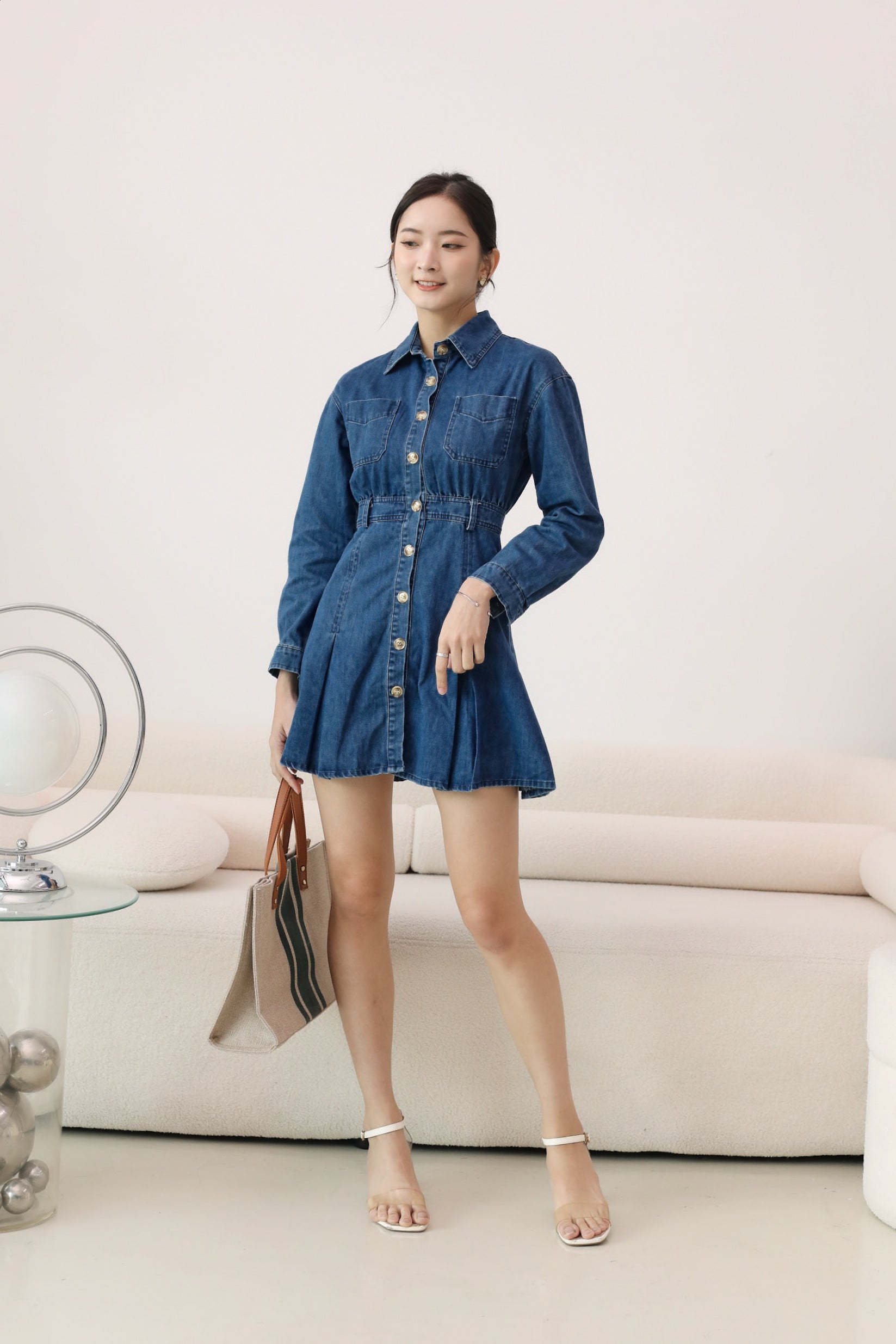 Sabrina Denim Dress