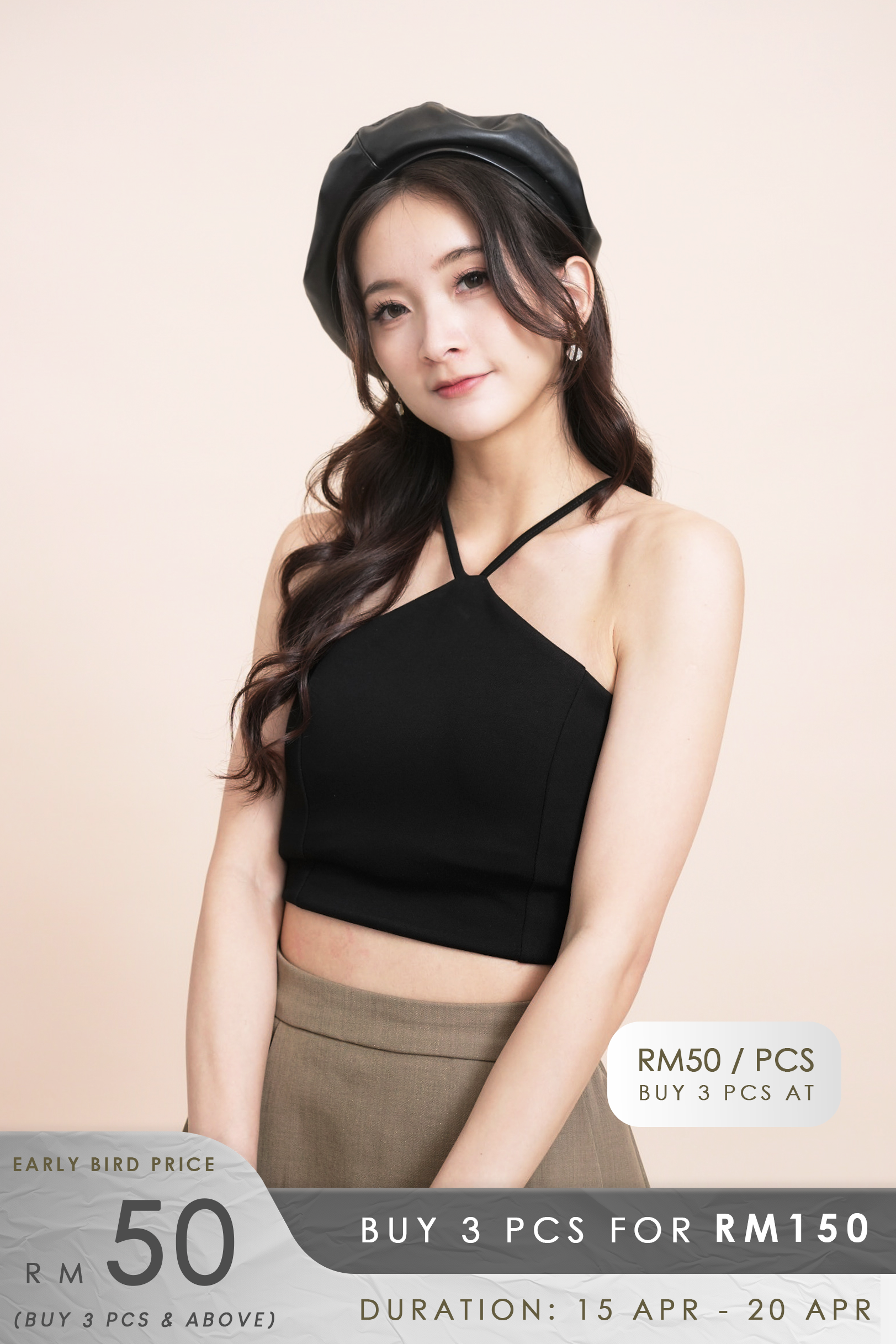 Zoe Halterneck Top