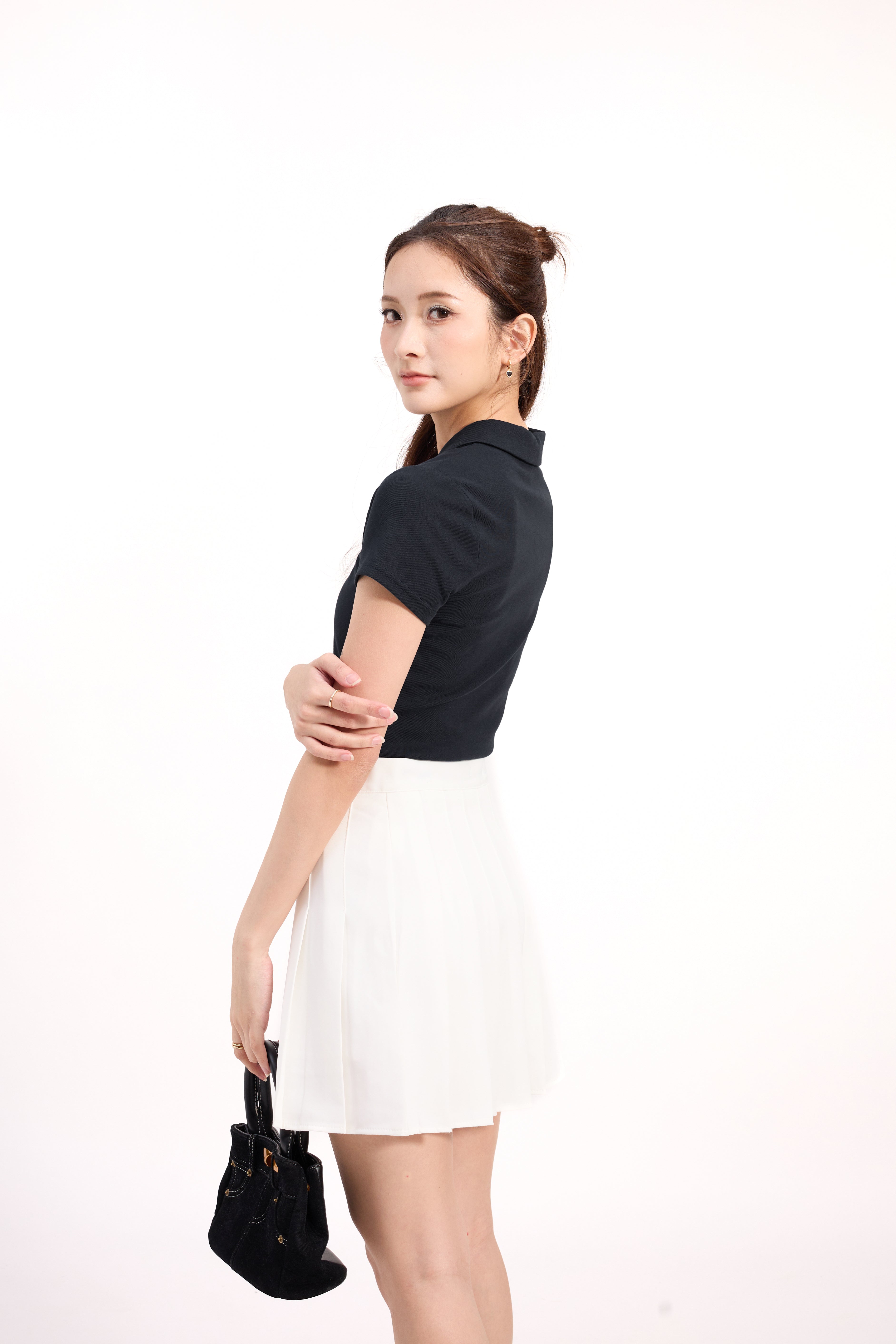 Kora Polo Crop Top