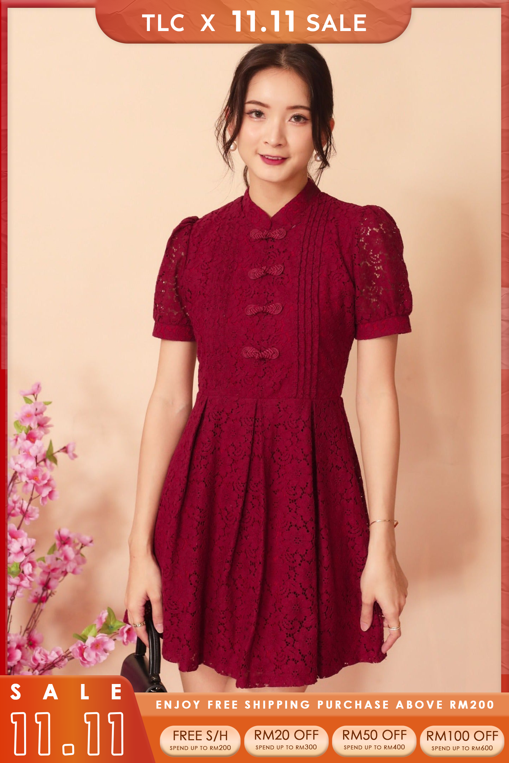 Aiki Cheongsam Dress