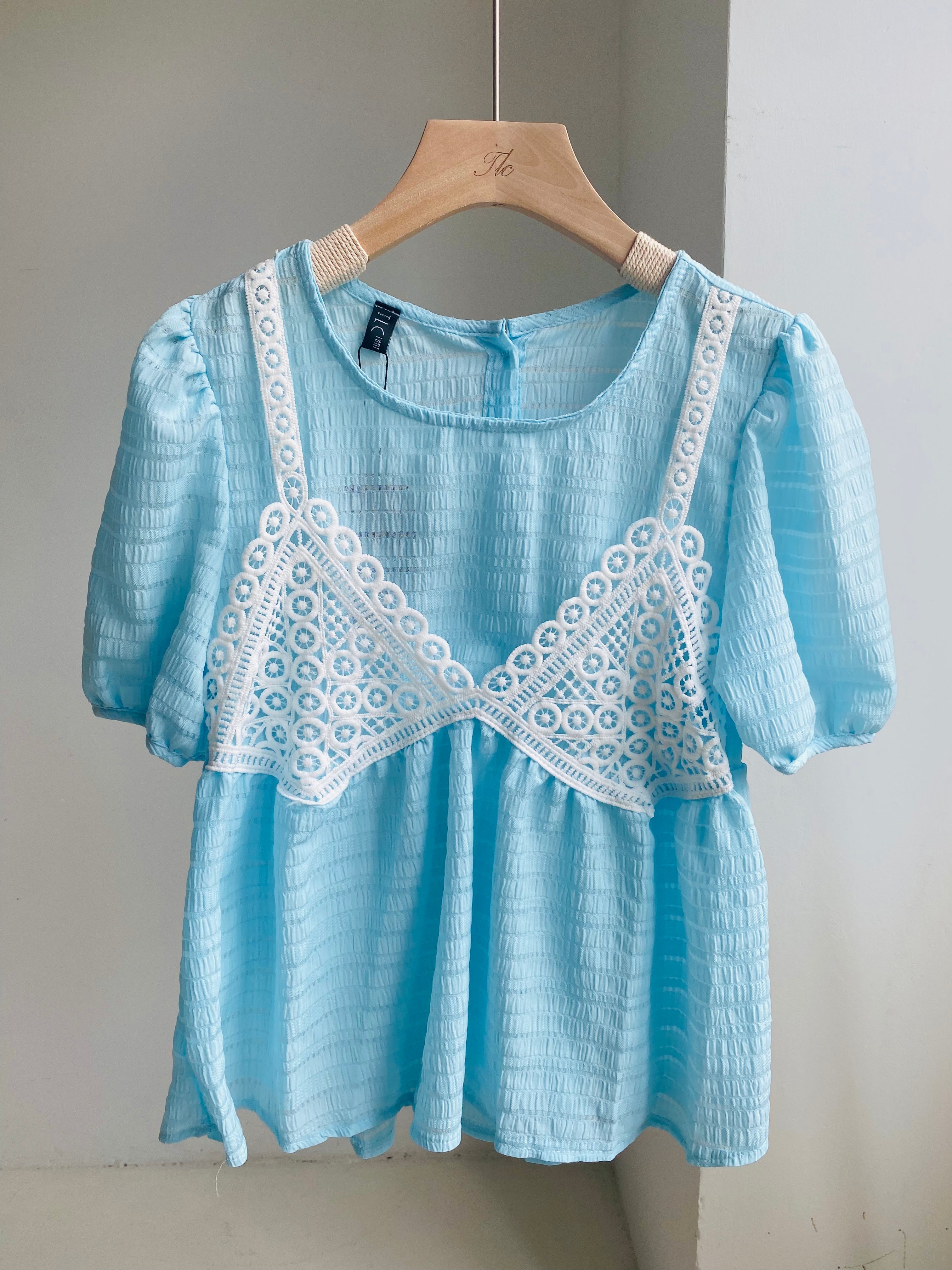 Jolene Top - Baby Blue (7727501115543)