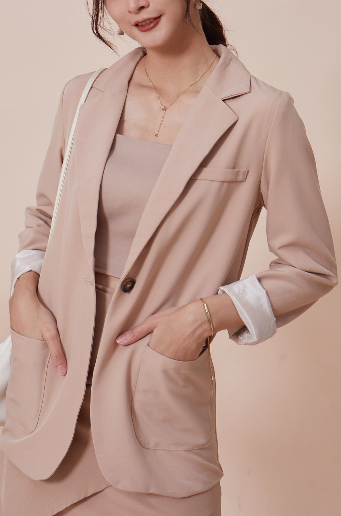 Loyce Suit  - Nude (7769672974487)