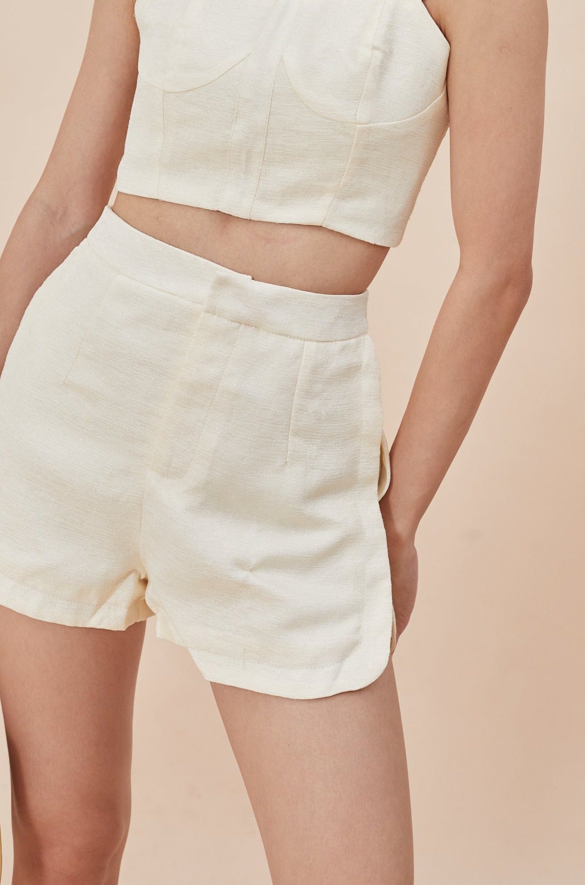 Harlea Short - Cream (7813434245271)