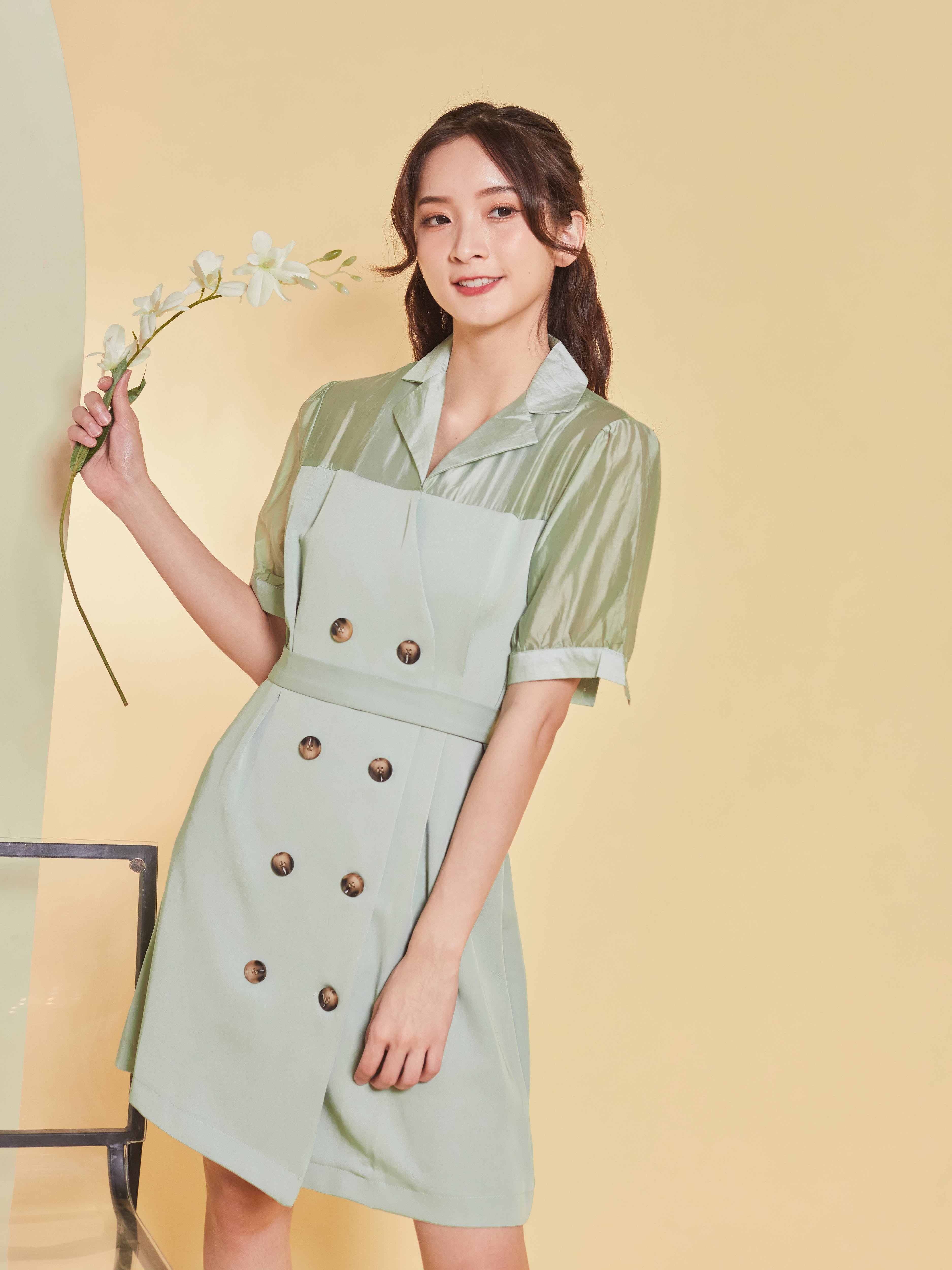 Olivia Dress-MInt Green (7313427792023)