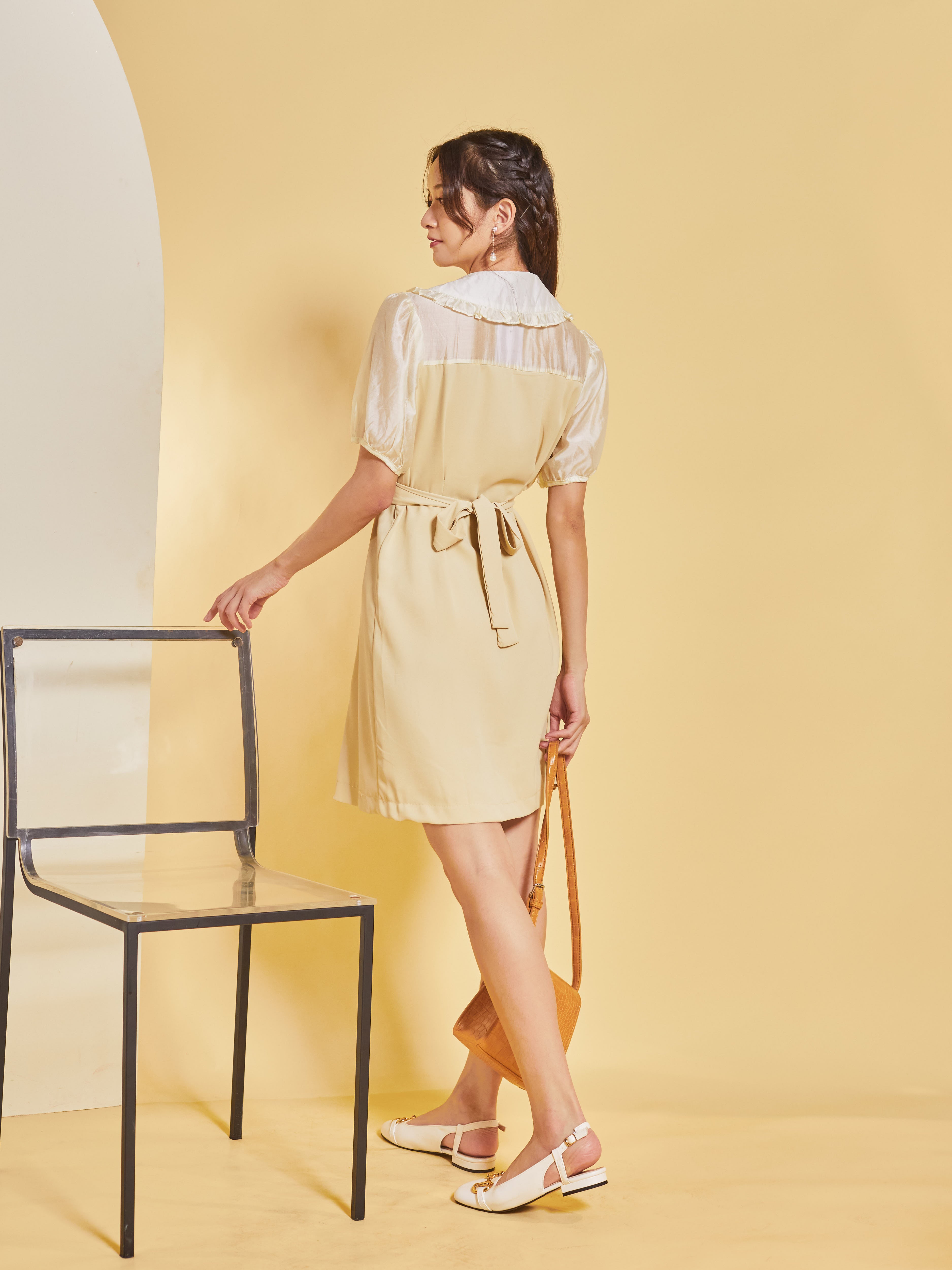 Mina Dress-Beige (7313413898391)