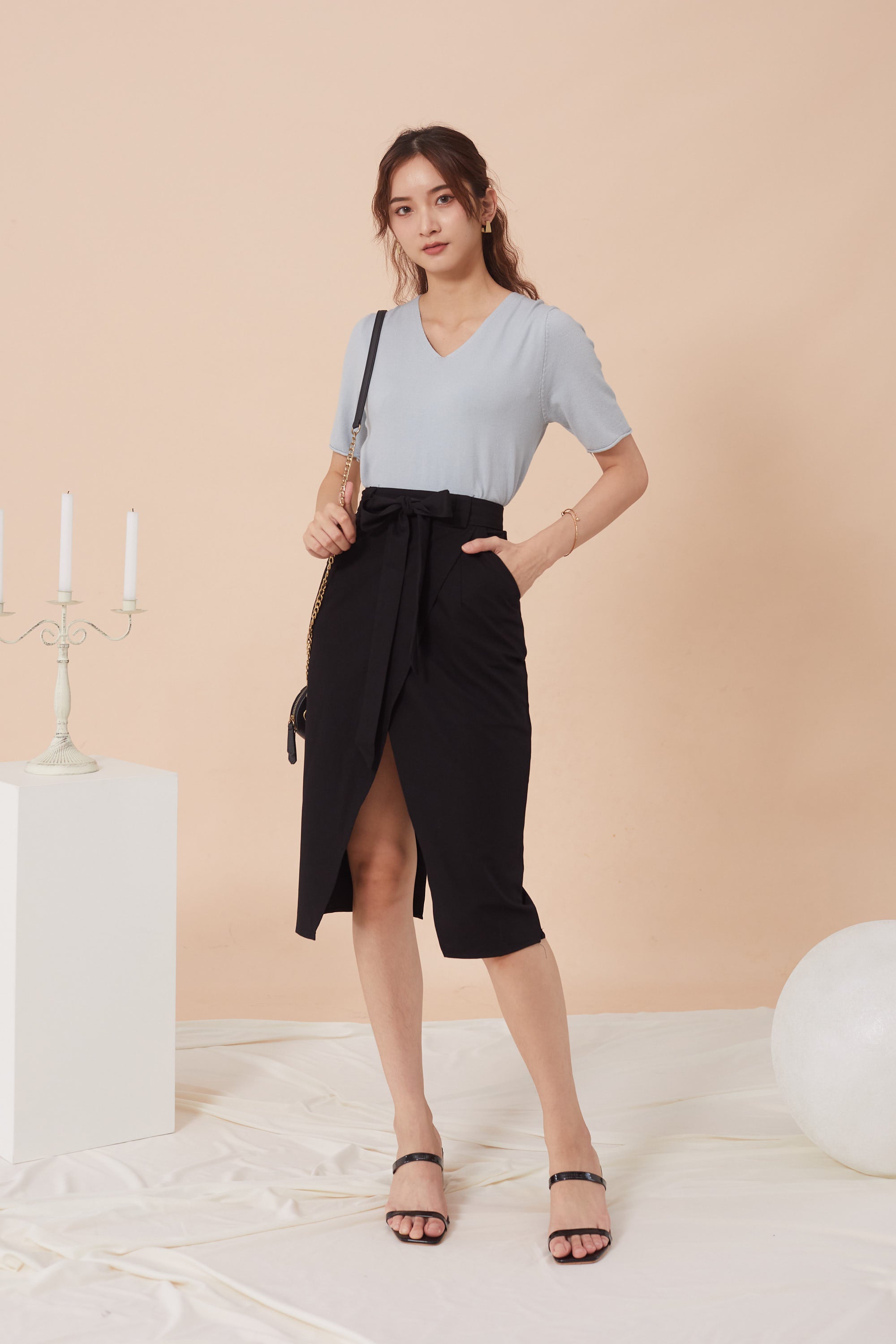 Boey Skirt - Black (7591116865687)