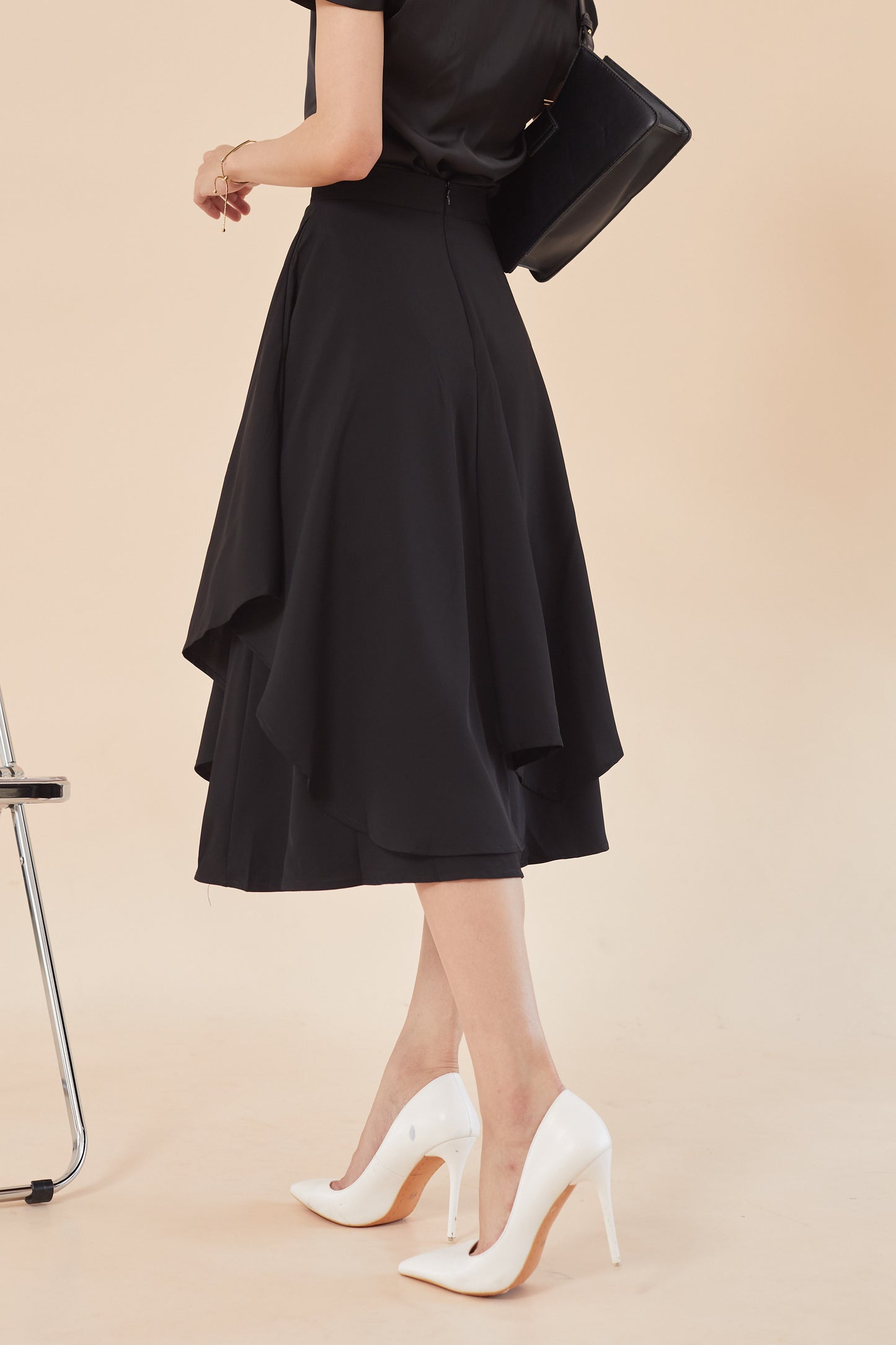 Yuna Skirt - Black (7706775322775)