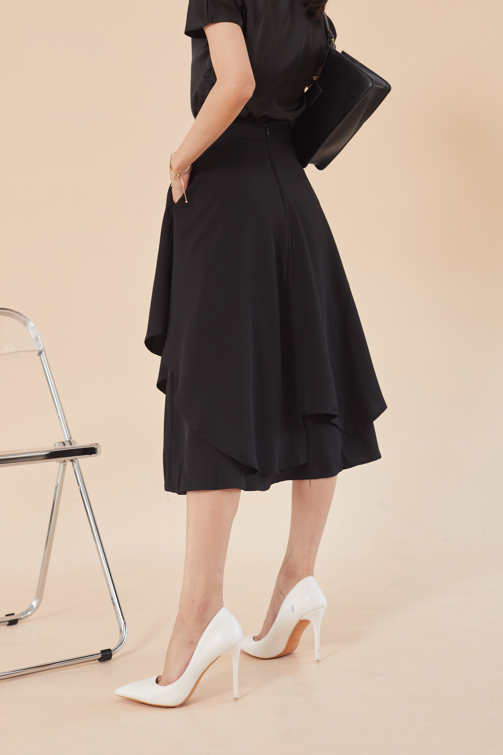 Yuna Skirt - Black (7706775322775)