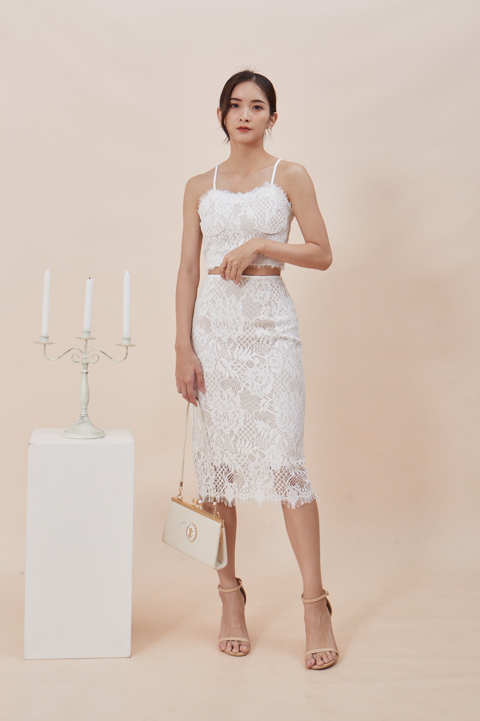 Elliet Skirt - White – TLC Label