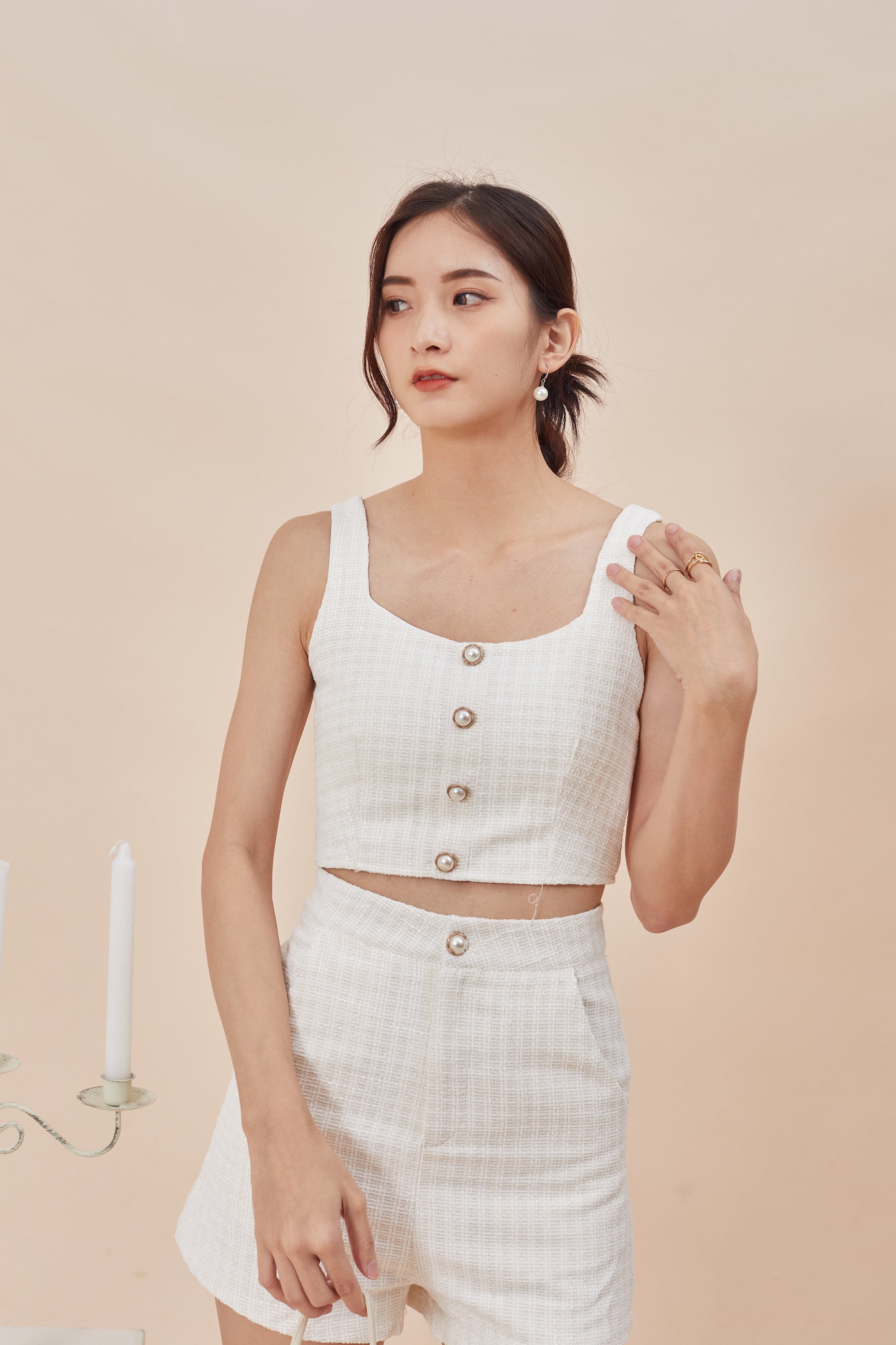 PREORDER Zana Top - Ivory White (7813384994967)