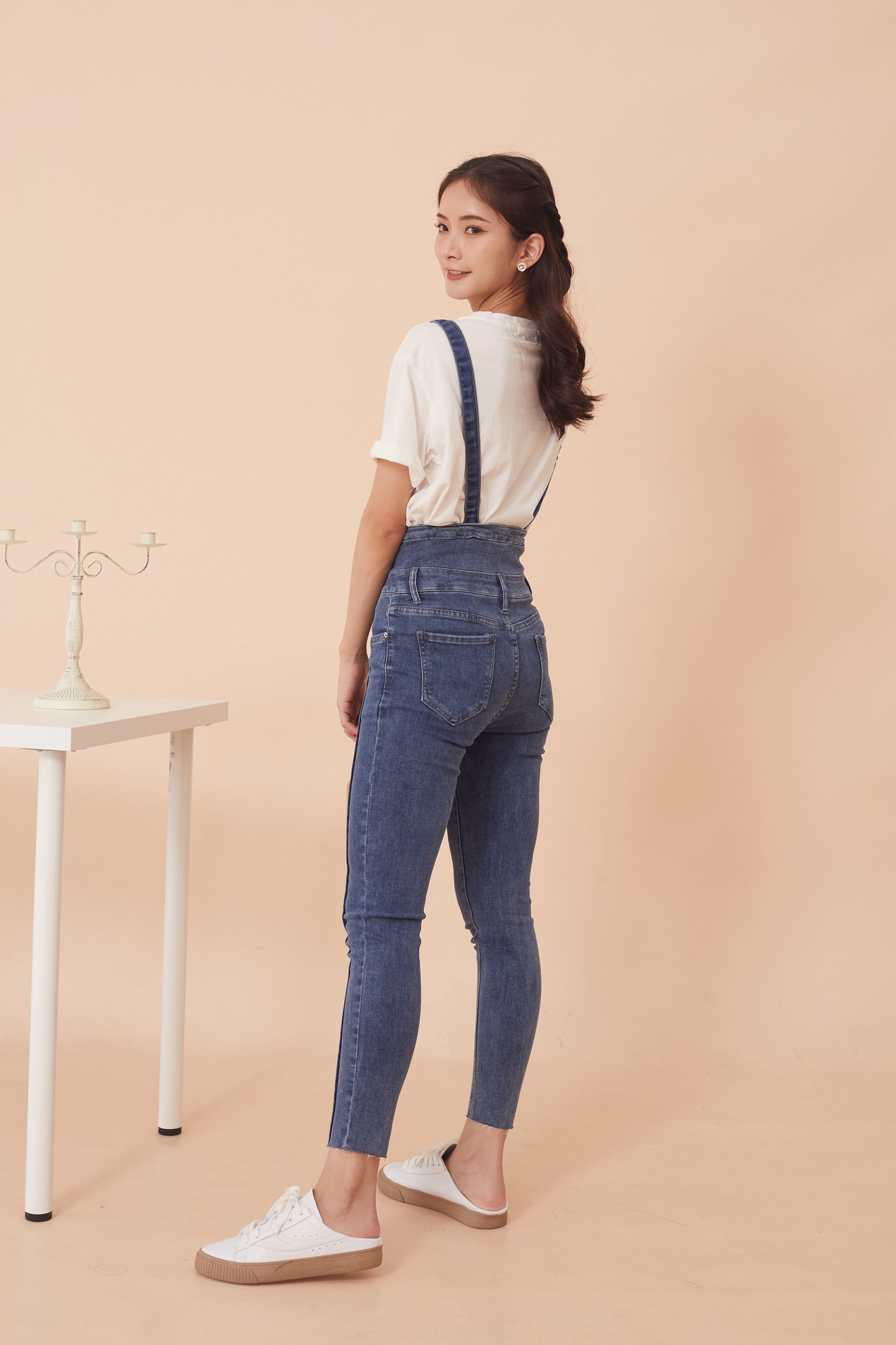 German Denim Dungaree Jeans