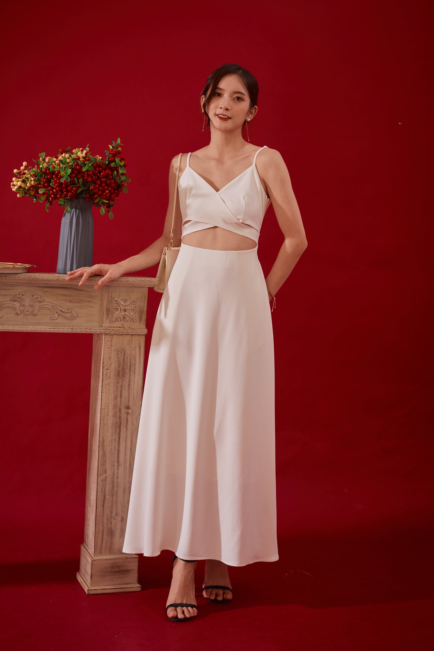 Henesse Dress - White